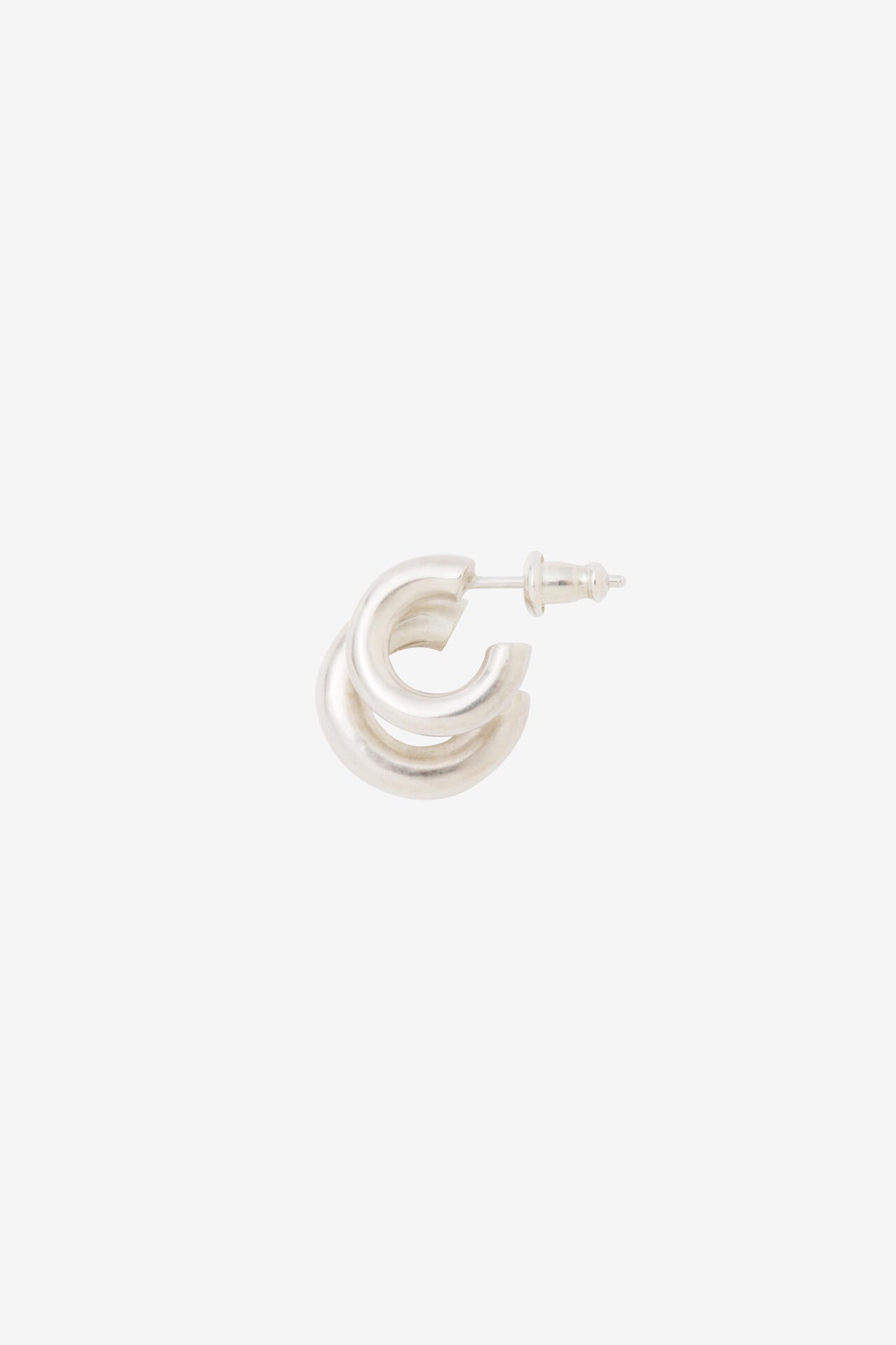 YLEVE / W CIRCLE EARRING LEFT