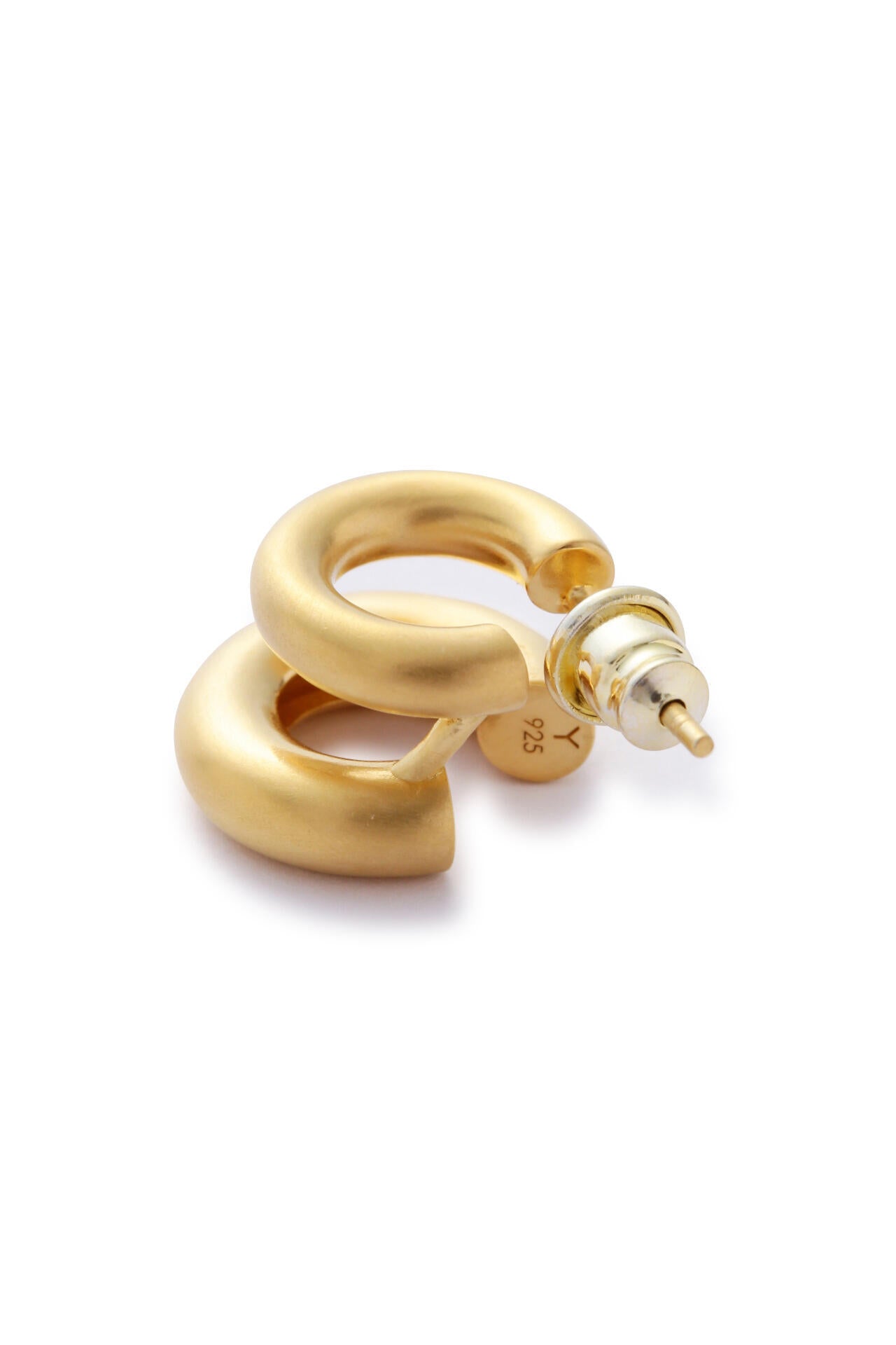 YLEVE / W CIRCLE EARRING LEFT