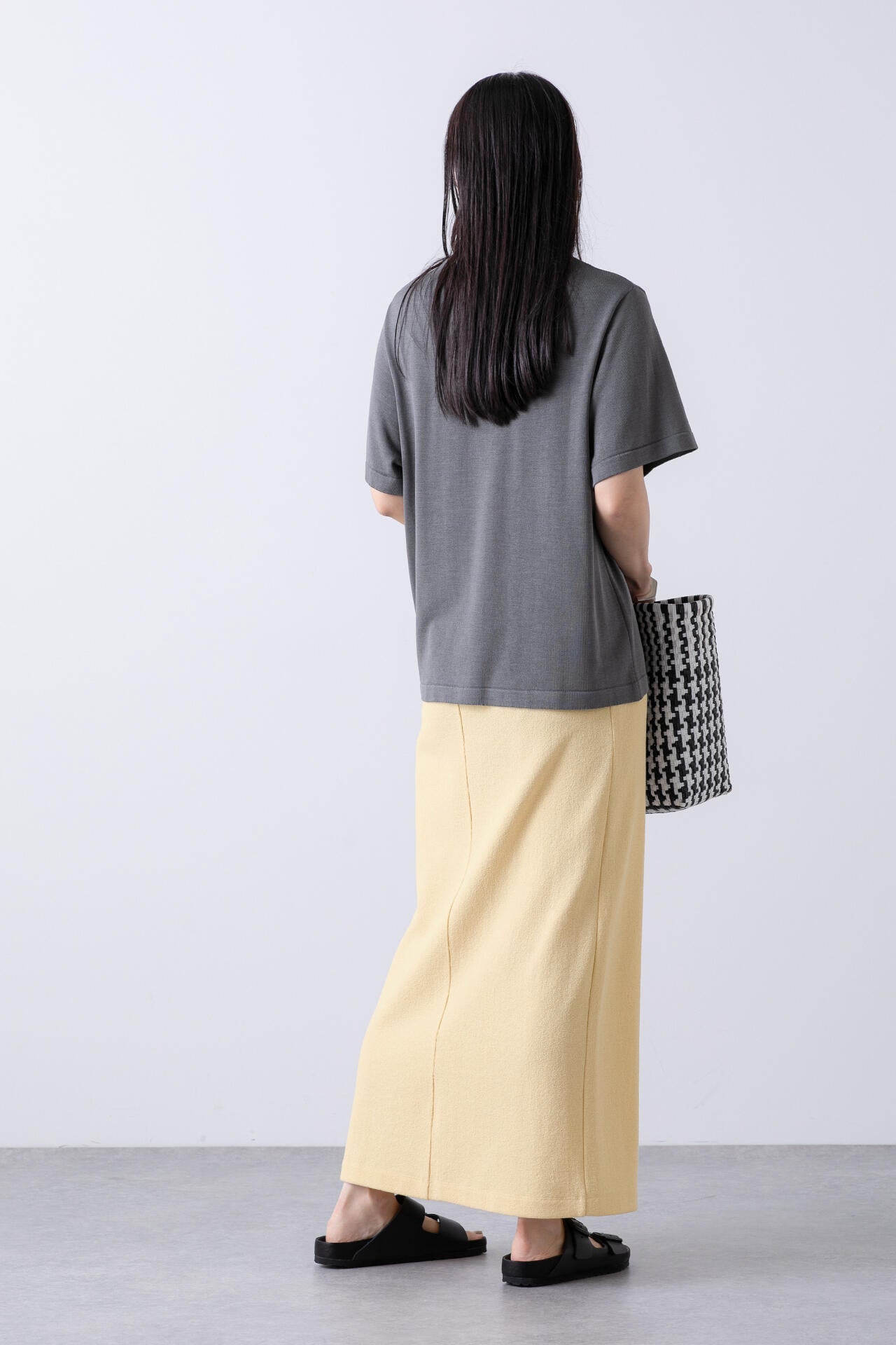 YLEVE / HIGH TWIST BOUCLE JERSEY SK