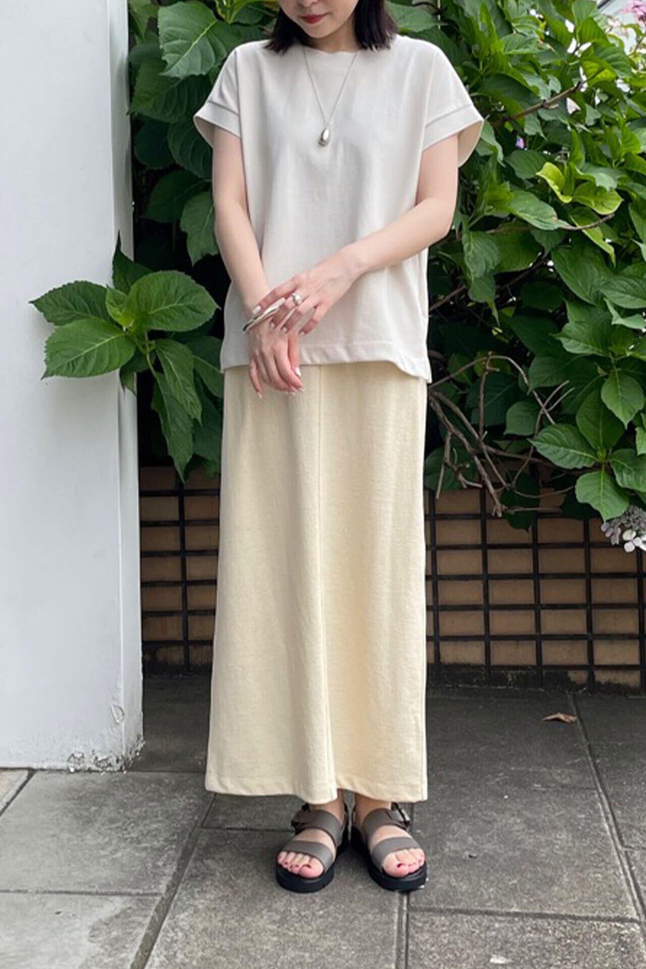 YLEVE / HIGH TWIST BOUCLE JERSEY SK