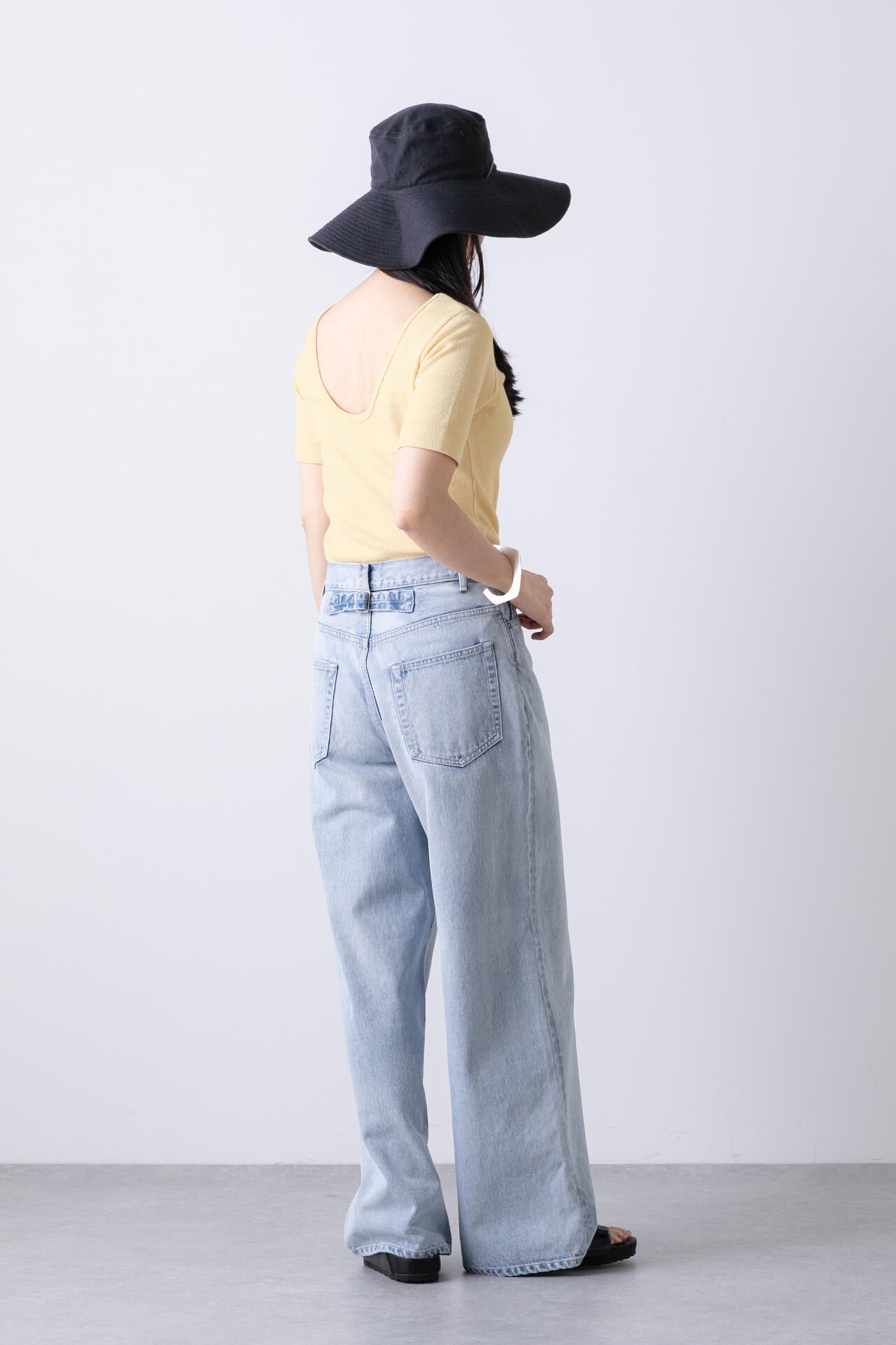 YLEVE / HIGH TWIST BOUCLE JERSEY P/O