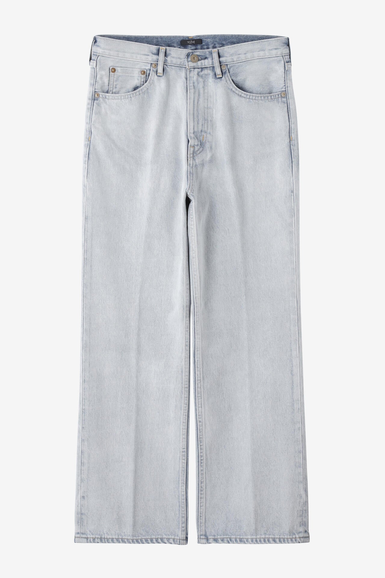 YLEVE / 13.5oz DENIM PRESSED 5P FADE