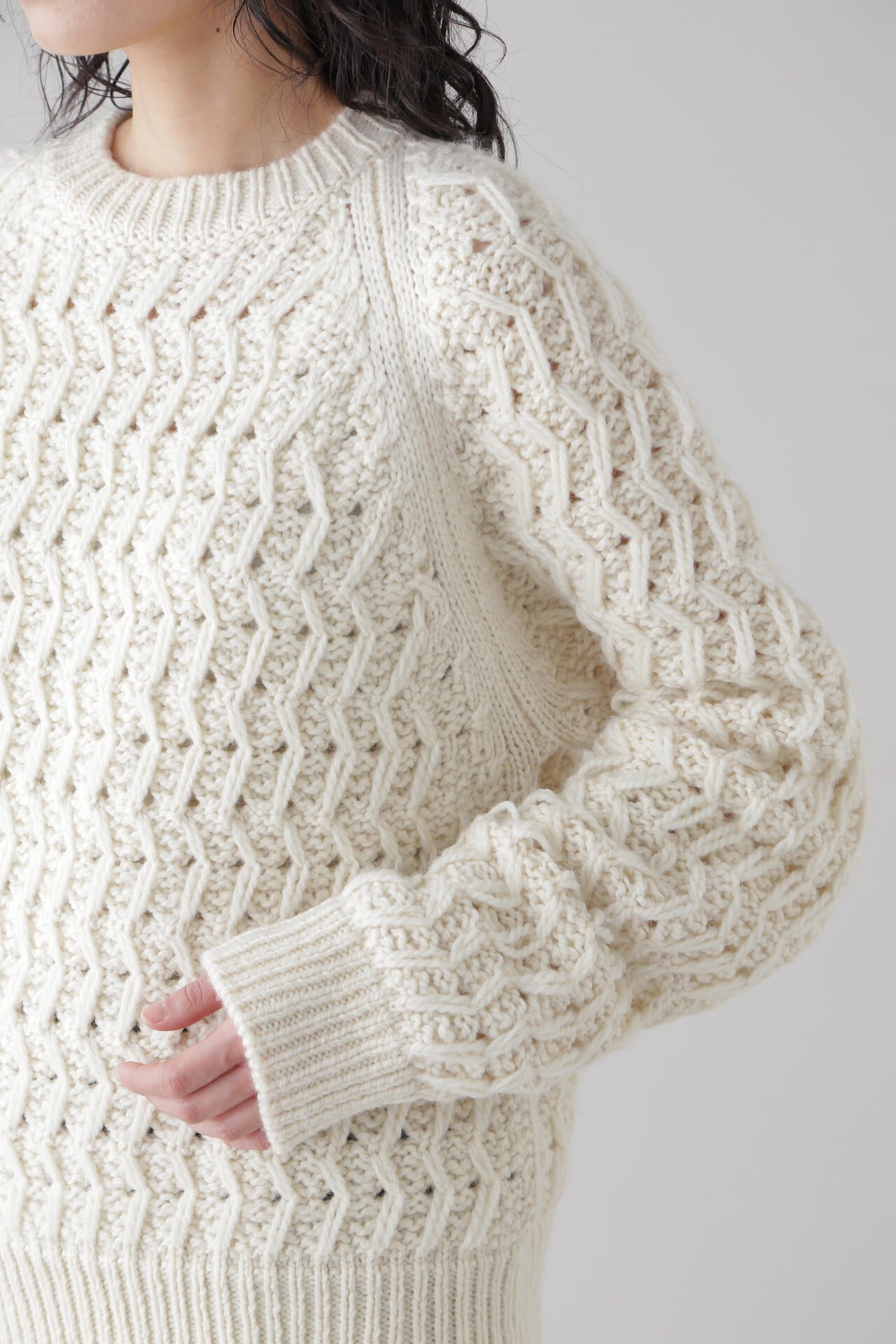 YLEVE / ANDEAN HIGHLAND WOOL KN P/O | YLÈVE（イレーヴ） ｜【公式