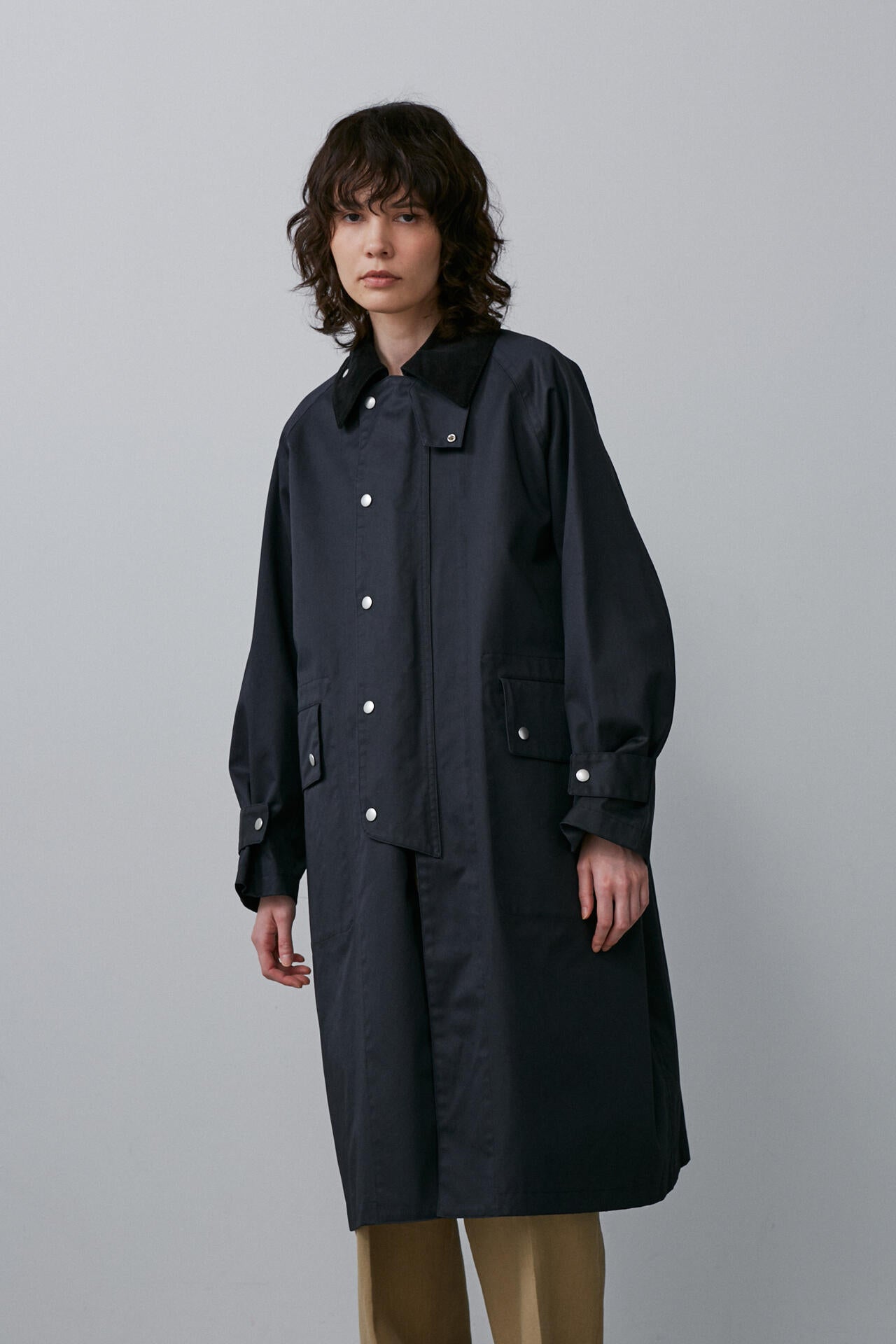 YLEVE / COATED ORGANIC COTTON CHINO CO | YLÈVE（イレーヴ