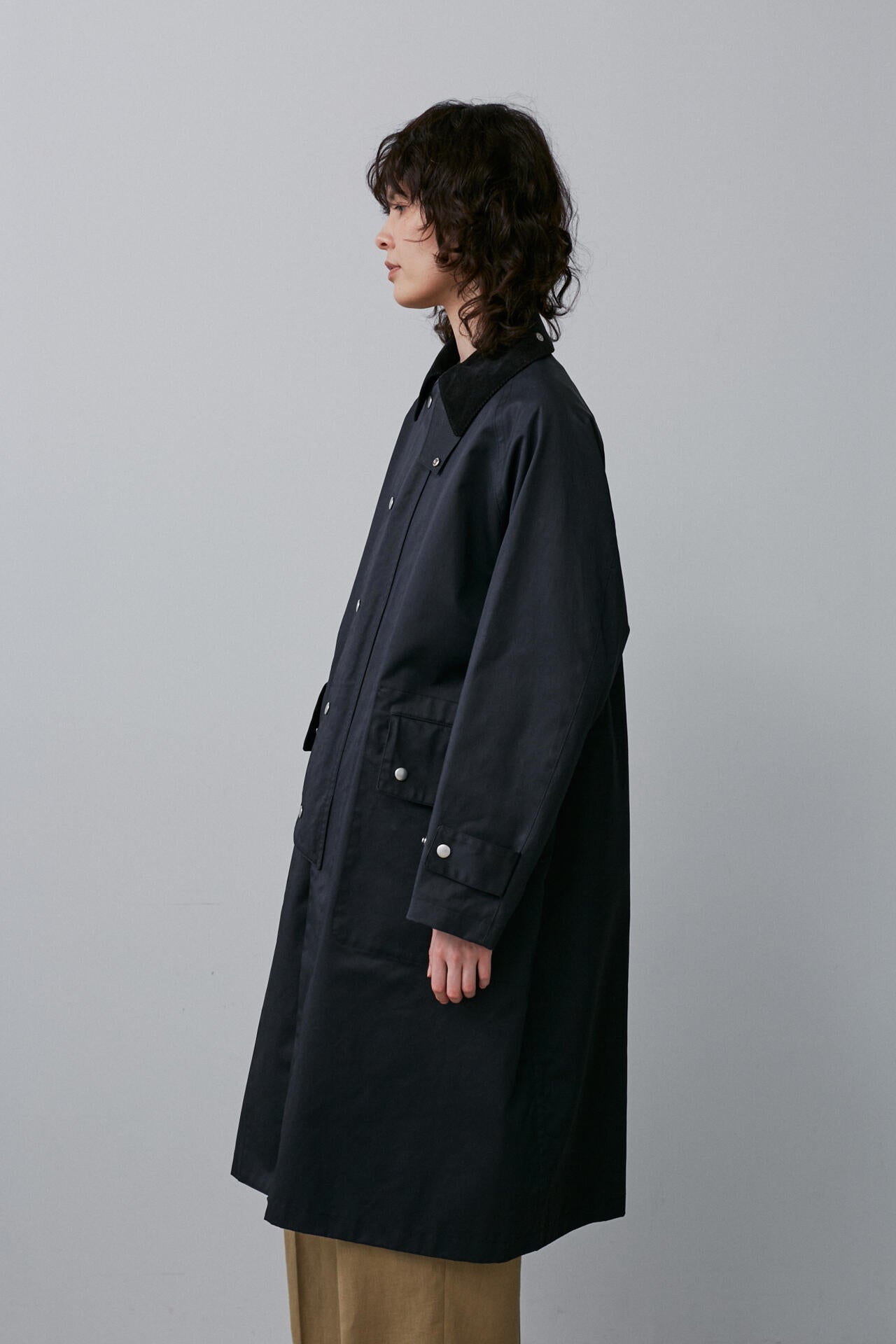 YLEVE / COATED ORGANIC COTTON CHINO CO | YLÈVE（イレーヴ