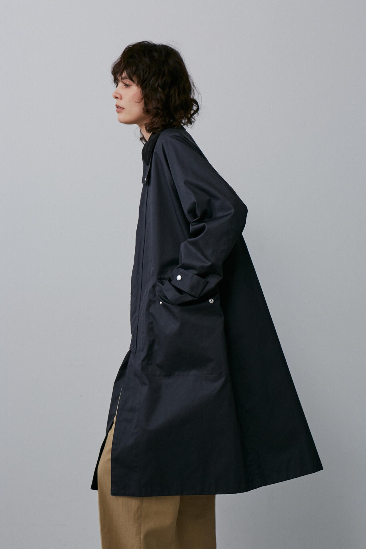 YLEVE / COATED ORGANIC COTTON CHINO CO | YLÈVE（イレーヴ