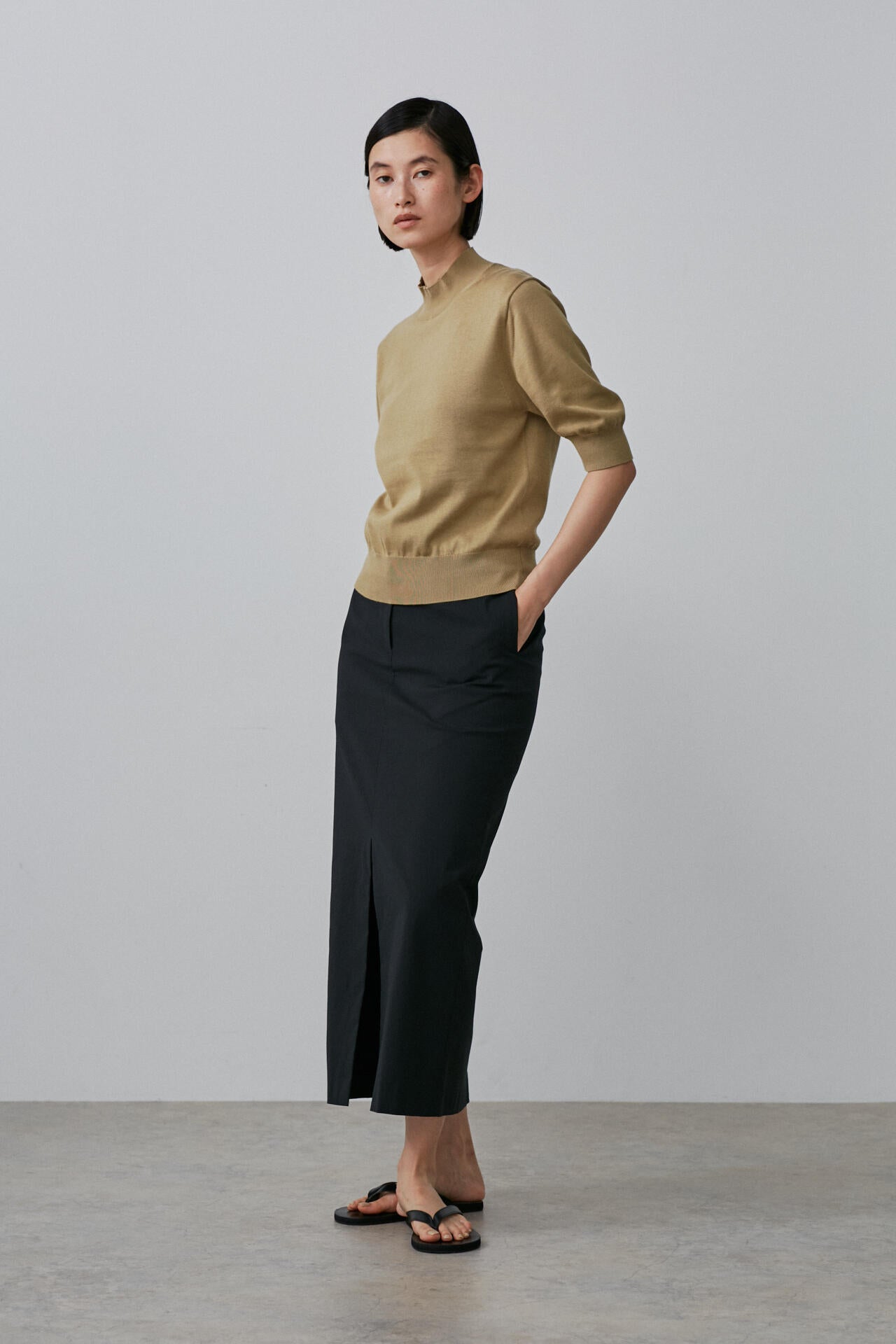 YLEVE / COTTON NYLON STRETCH WEATHER SK
