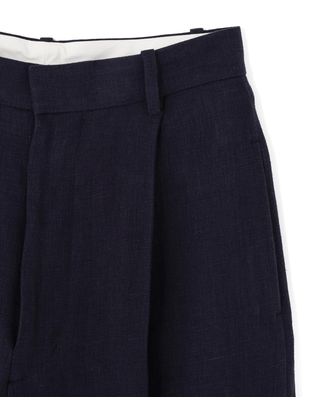 YLEVE ORGANIC COTTON DOUBLE CLOTH つなぎ YLEVE / LINEN DOUBLE CLOTH TROUSERS | YLÈVE（イレーヴ） ｜【公式
