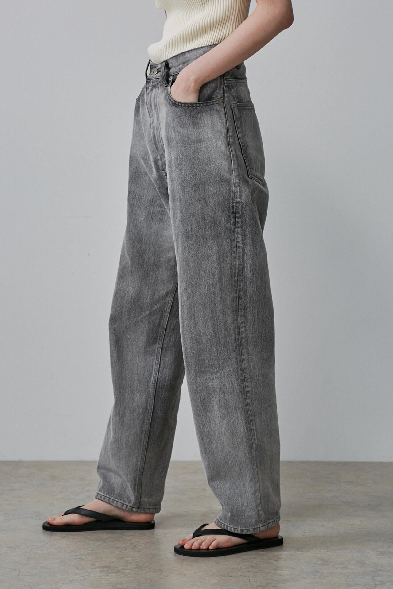 YLÈVE / 13.5oz DENIM BAGGY FADE | YLÈVE（イレーヴ） ｜【公式】通販