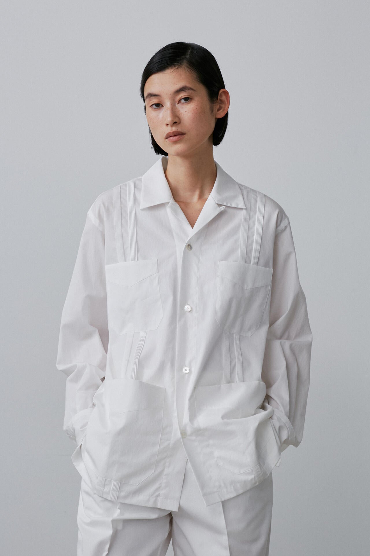 トップス TYPEWRITER CUBAN SH/WA BOURRIENNE BOURRIENNE × YLEVE / COTTON TYPEWRITER CUBAN SH / WA | YLÈVE