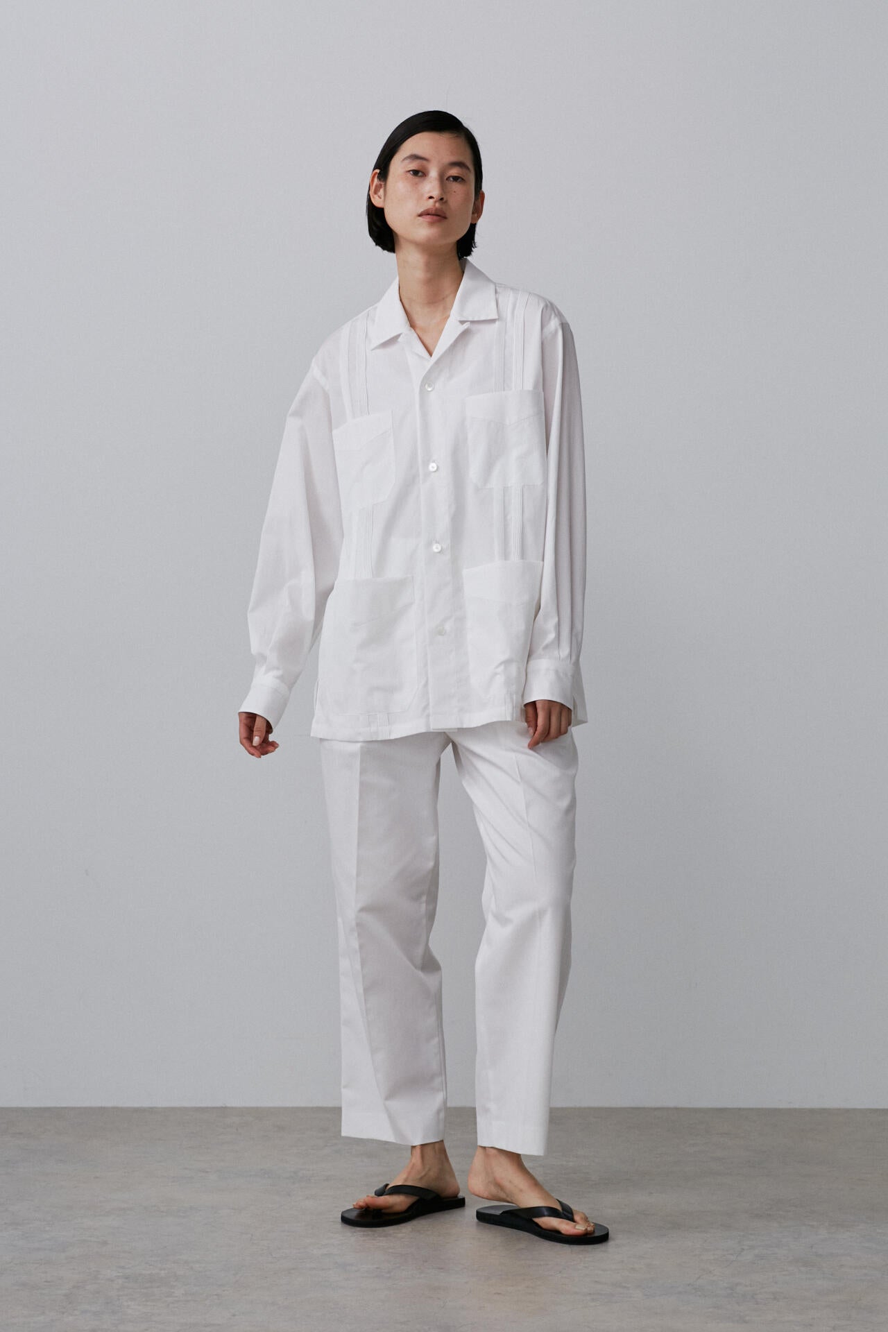 BOURRIENNE × YLEVE / COTTON TYPEWRITER CUBAN SH / WA | YLÈVE
