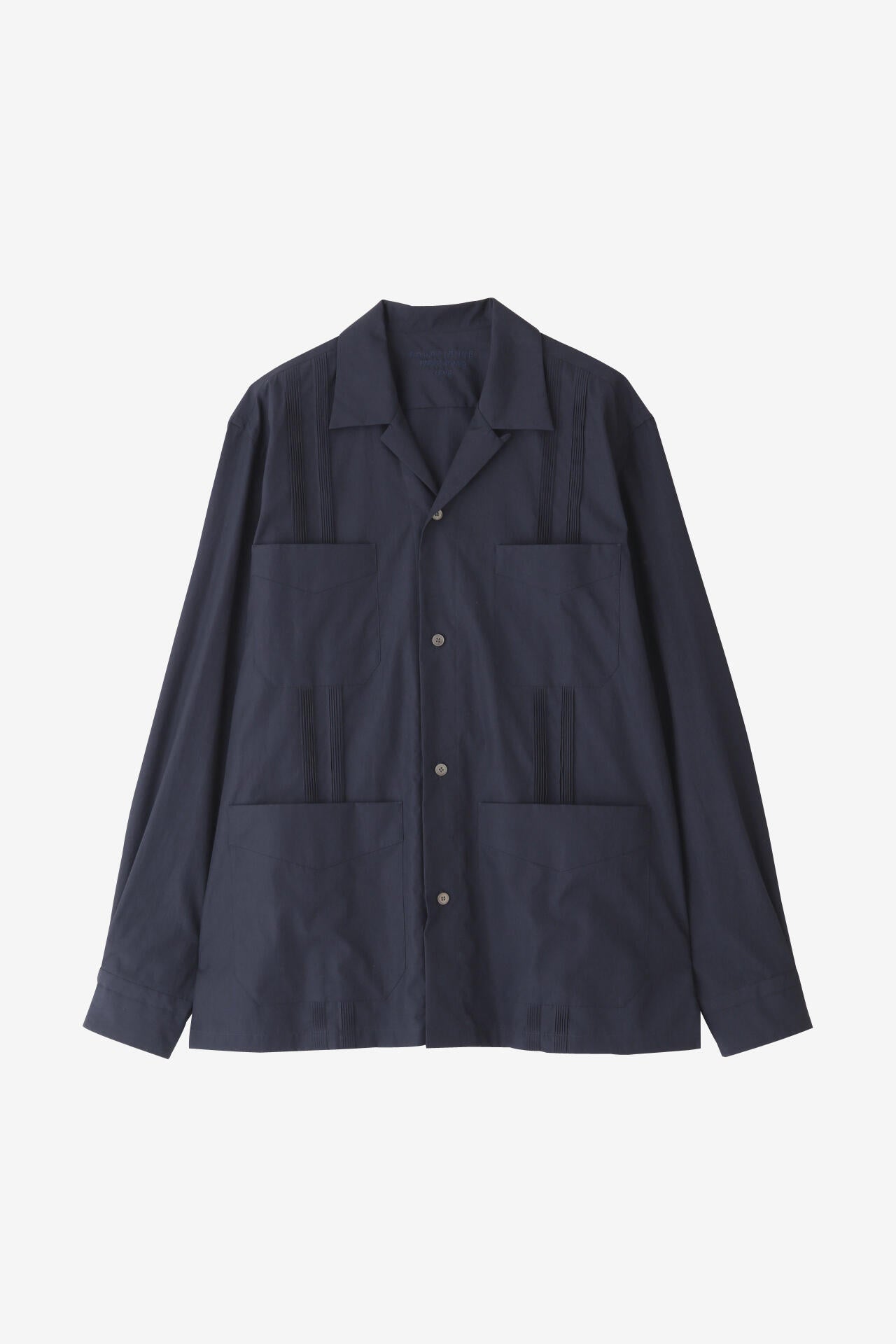 BOURRIENNE × YLEVE / COTTON TYPEWRITER CUBAN SH / WA