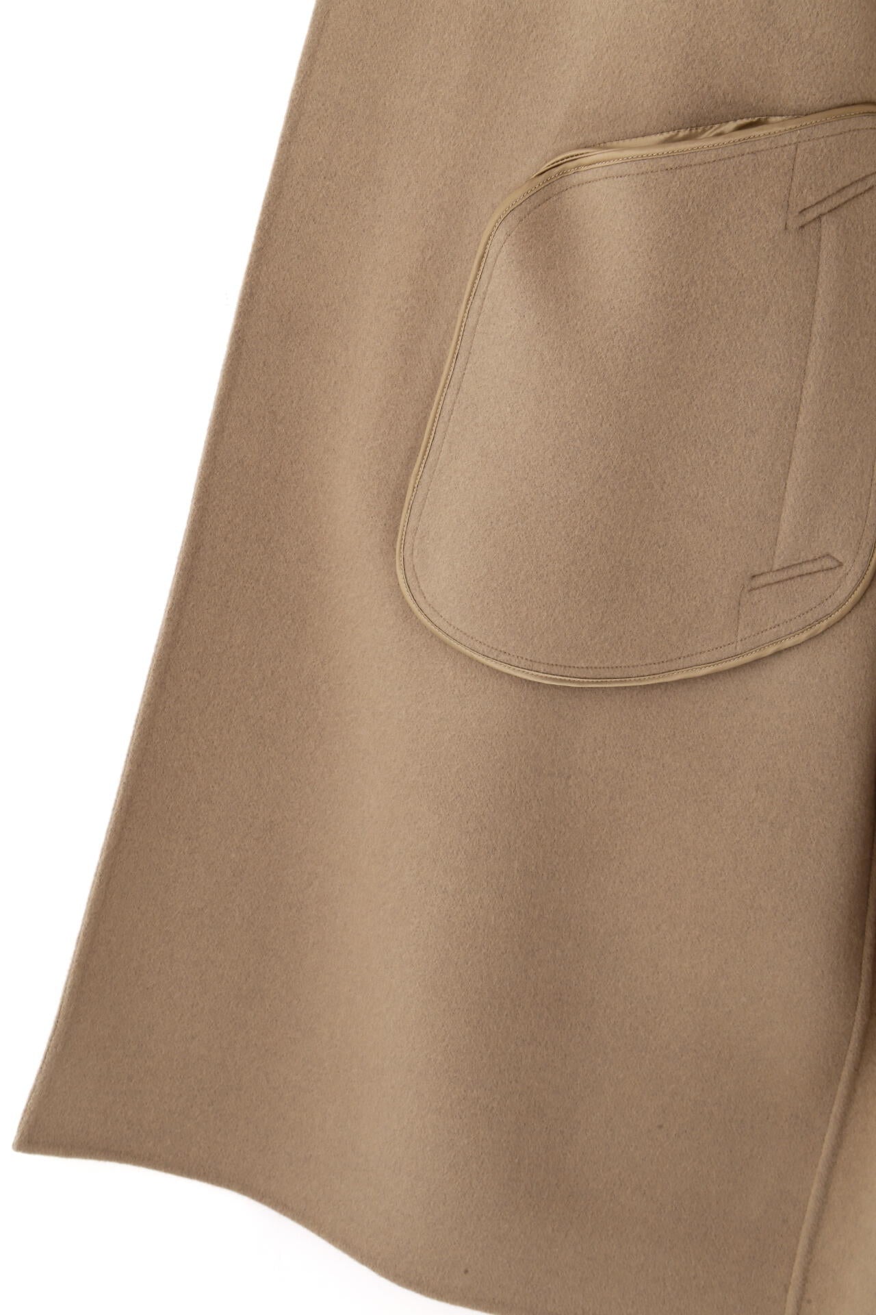 YLÈVE / LAMBSWOOL DOUBLE CLOTH BEAVER CO | YLÈVE（イレーヴ