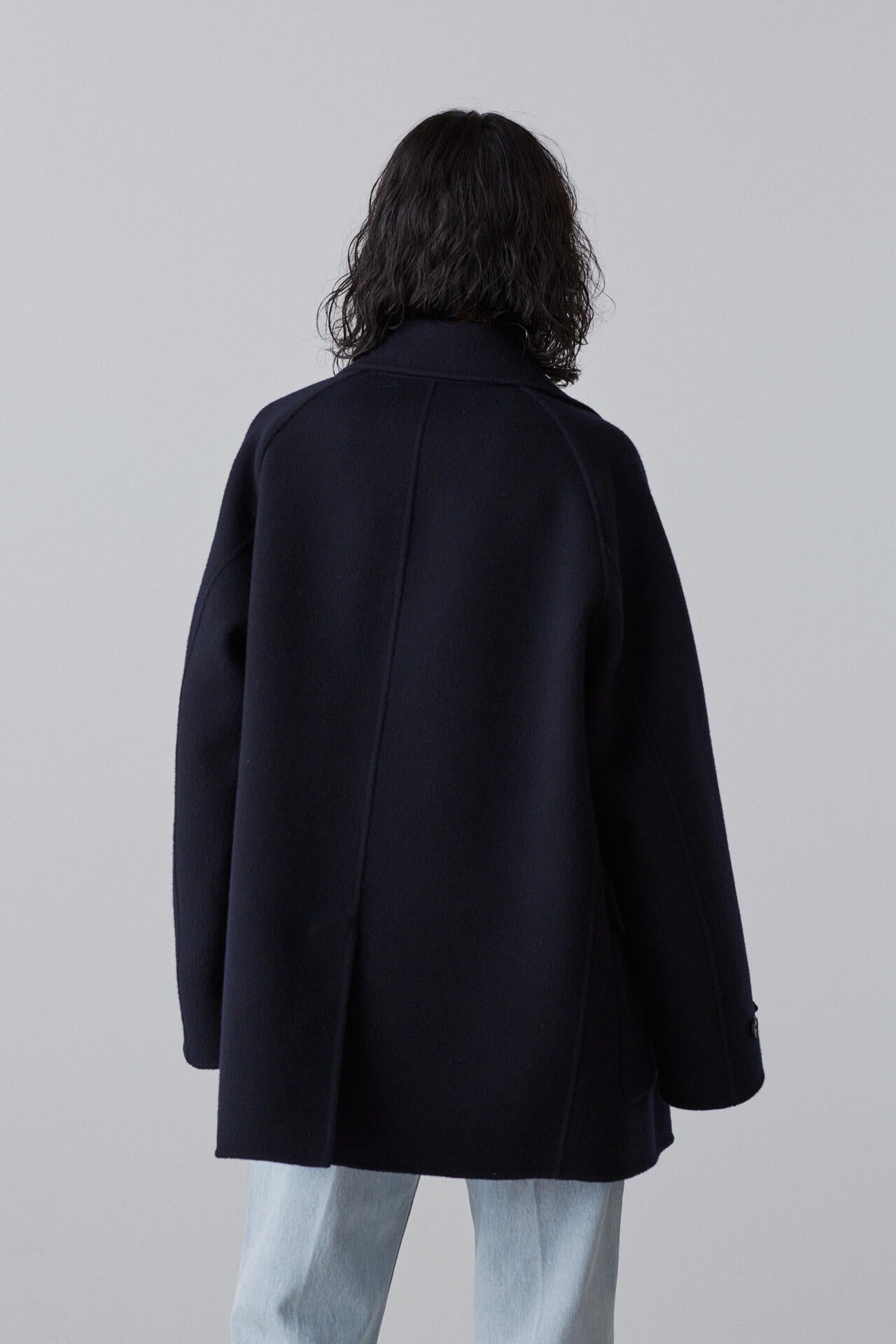 YLÈVE / LAMBSWOOL DOUBLE CLOTH BEAVER SHORT CO | YLÈVE（イレーヴ