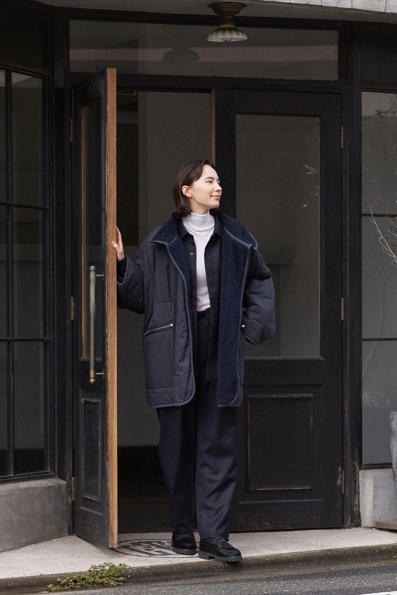 LAVENHAM × YLÈVE / PONCHO JACKET | YLÈVE（イレーヴ） ｜【公式