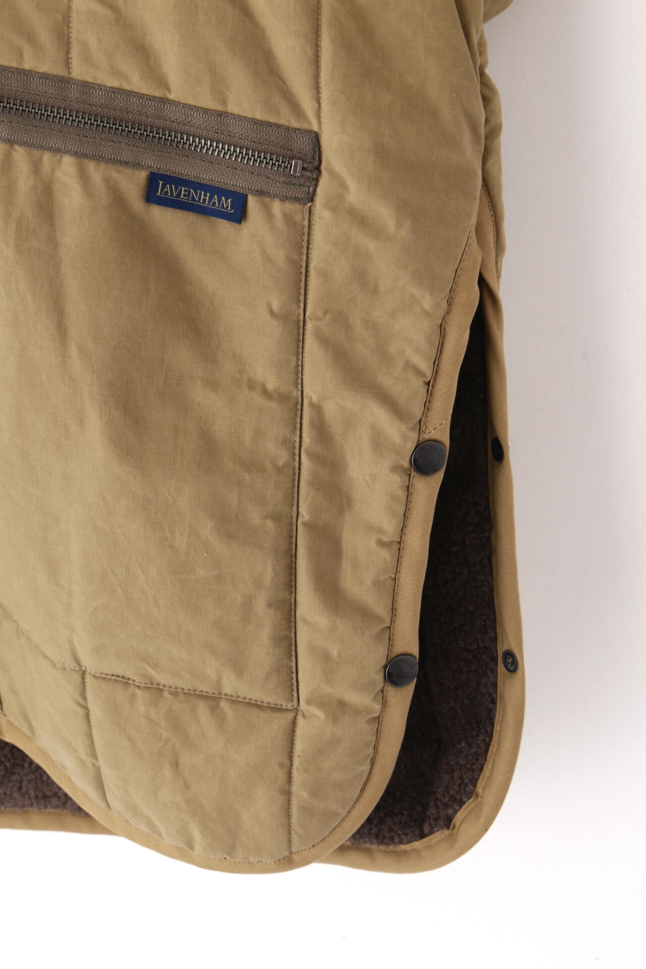 LAVENHAM × YLÈVE / PONCHO JACKET