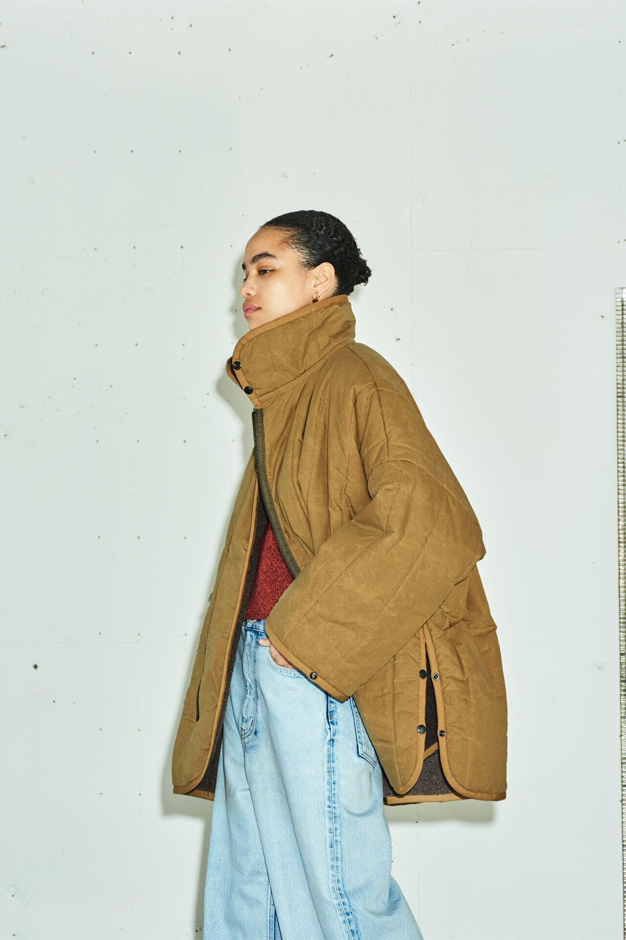 LAVENHAM × YLÈVE / PONCHO JACKET | YLÈVE（イレーヴ） ｜【公式