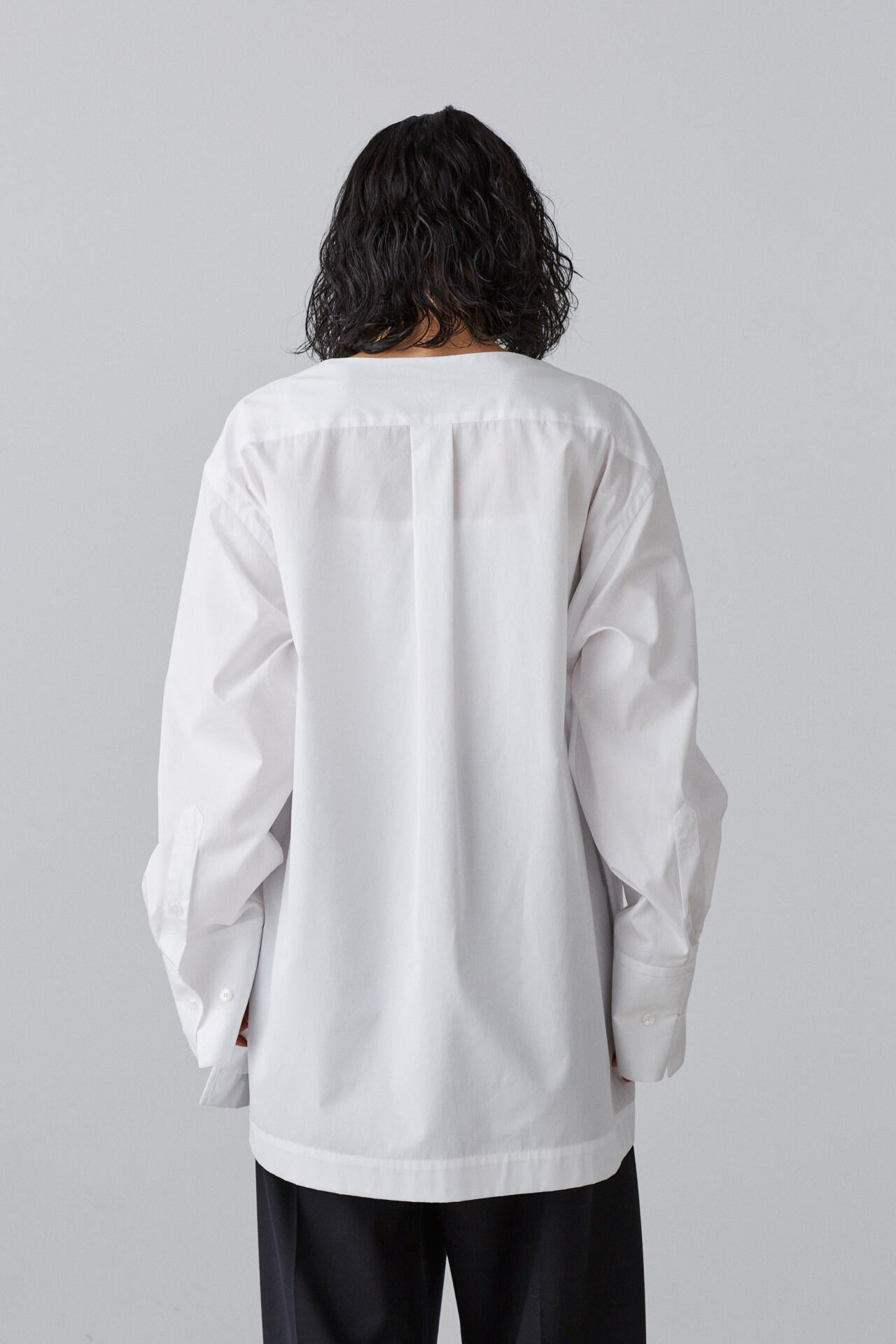 BOURRIENNE × YLEVE / SUPIMA COTTON TYPEWRITER LONG SH / KAN