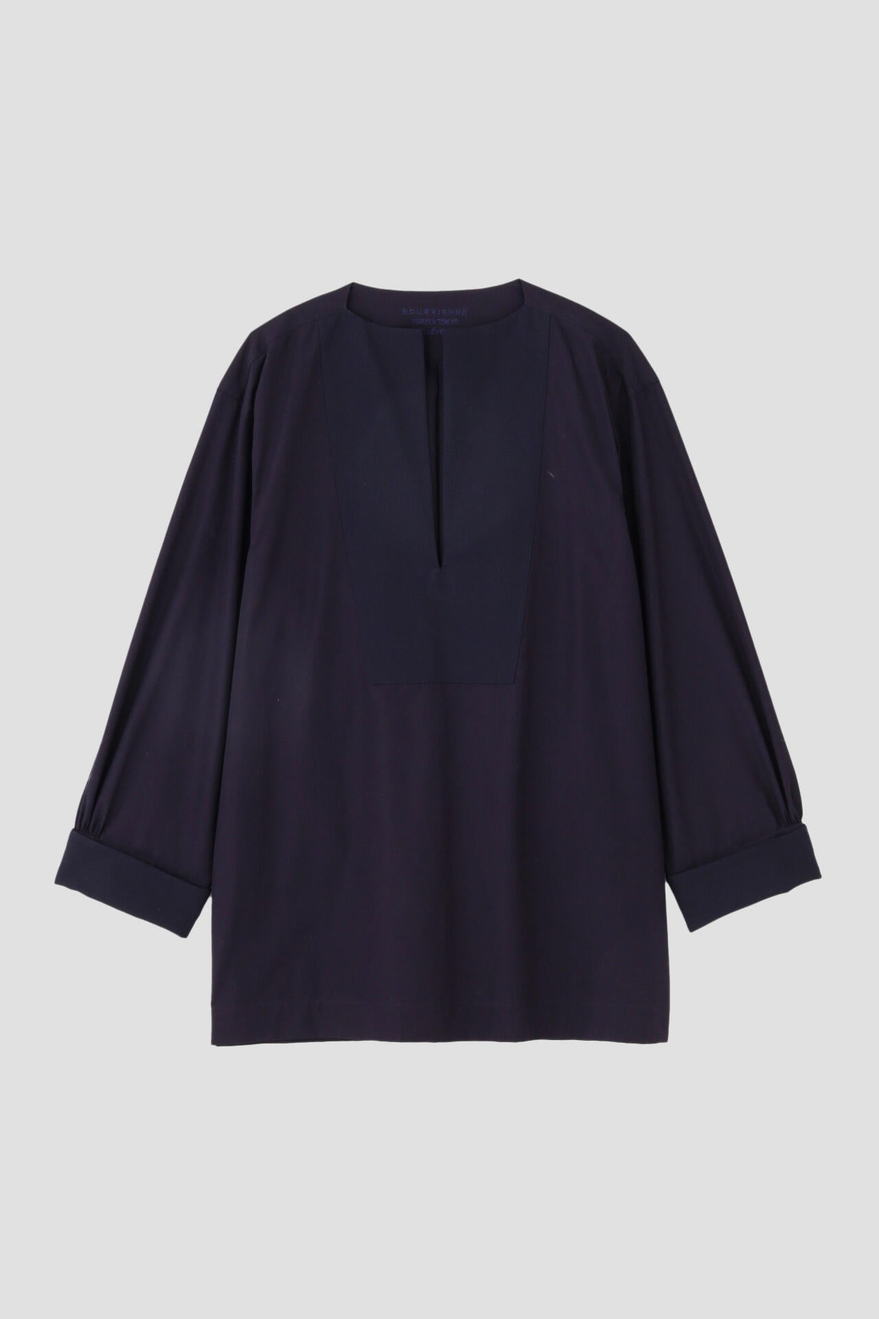 BOURRIENNE × YLEVE / SUPIMA COTTON TYPEWRITER LONG SH / KAN