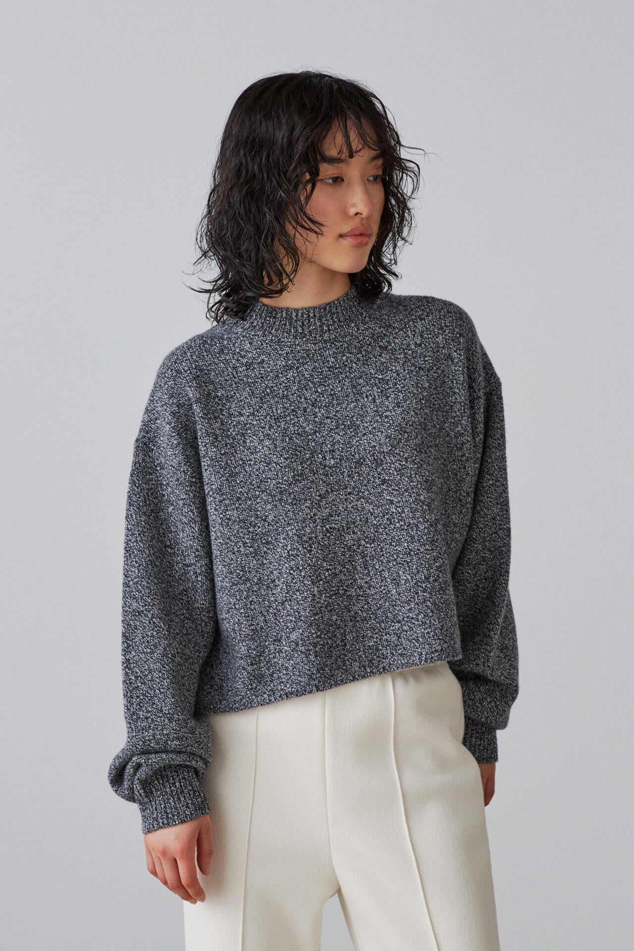 YLÈVE / WOOL CASHMERE KN P/O | YLÈVE（イレーヴ） ｜【公式】通販mix