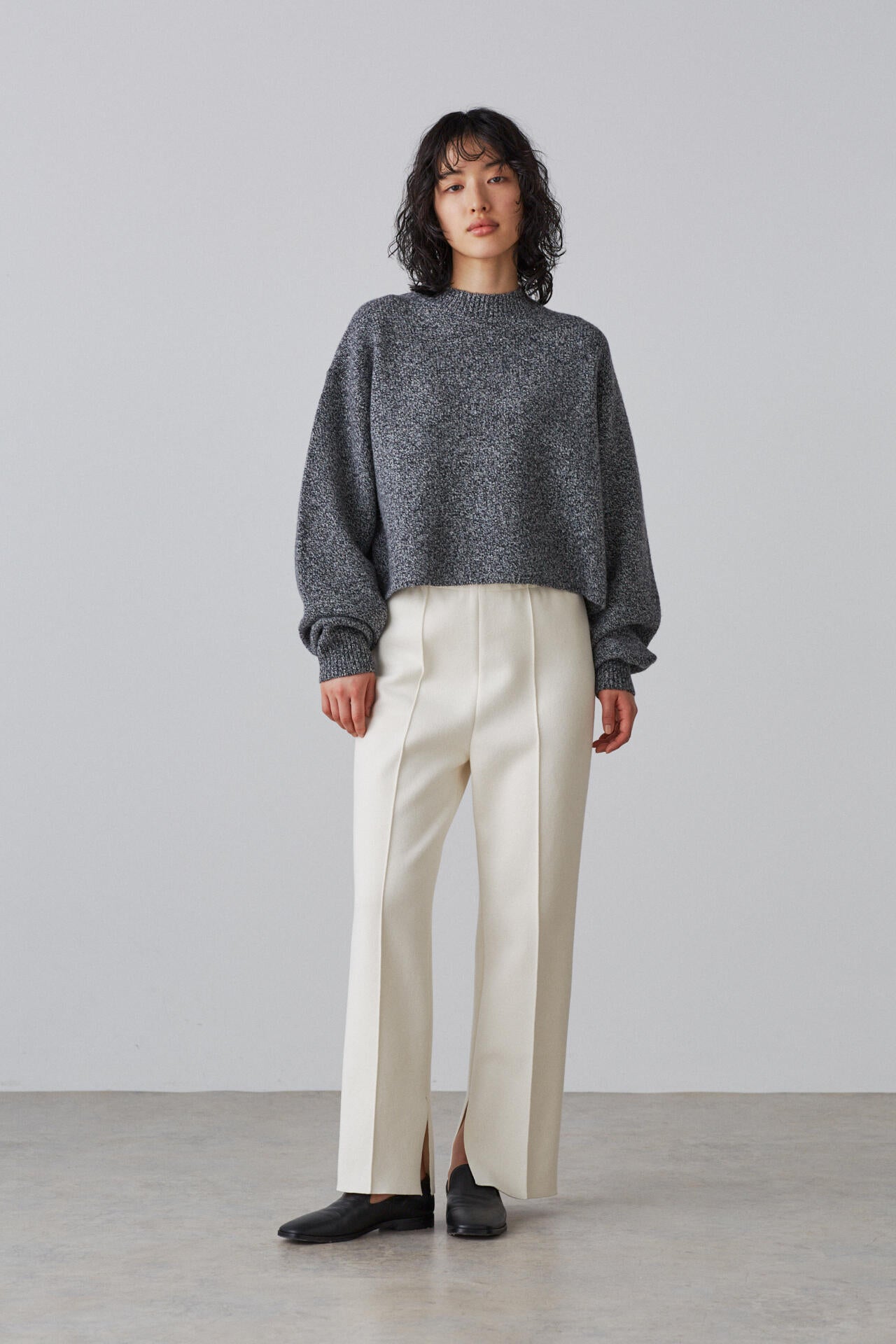 YLÈVE / WOOL CASHMERE KN P/O | YLÈVE（イレーヴ） ｜【公式】通販mix