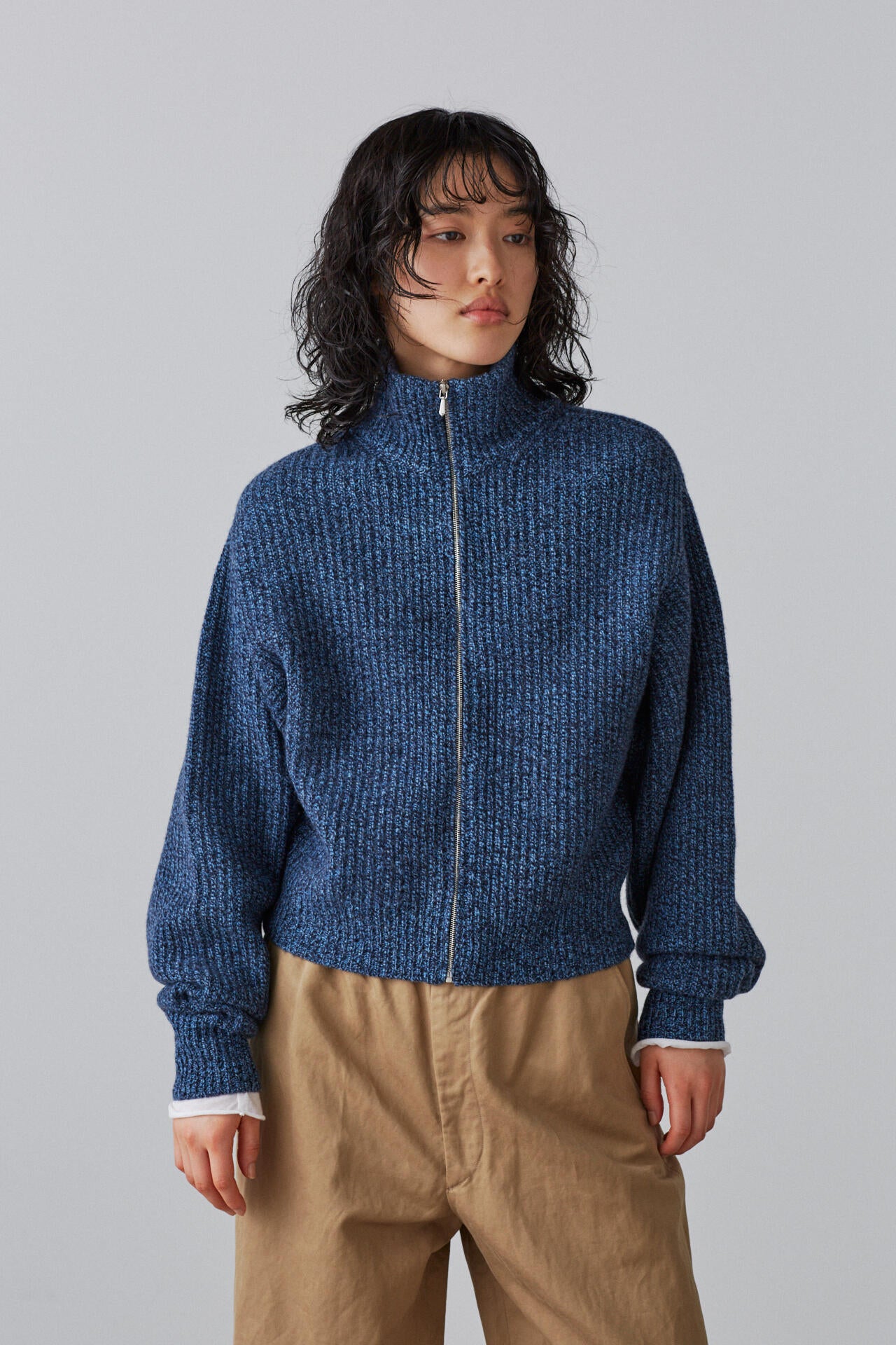 YLÈVE / WOOL CASHMERE DRIVERS KN | YLÈVE（イレーヴ） ｜【公式