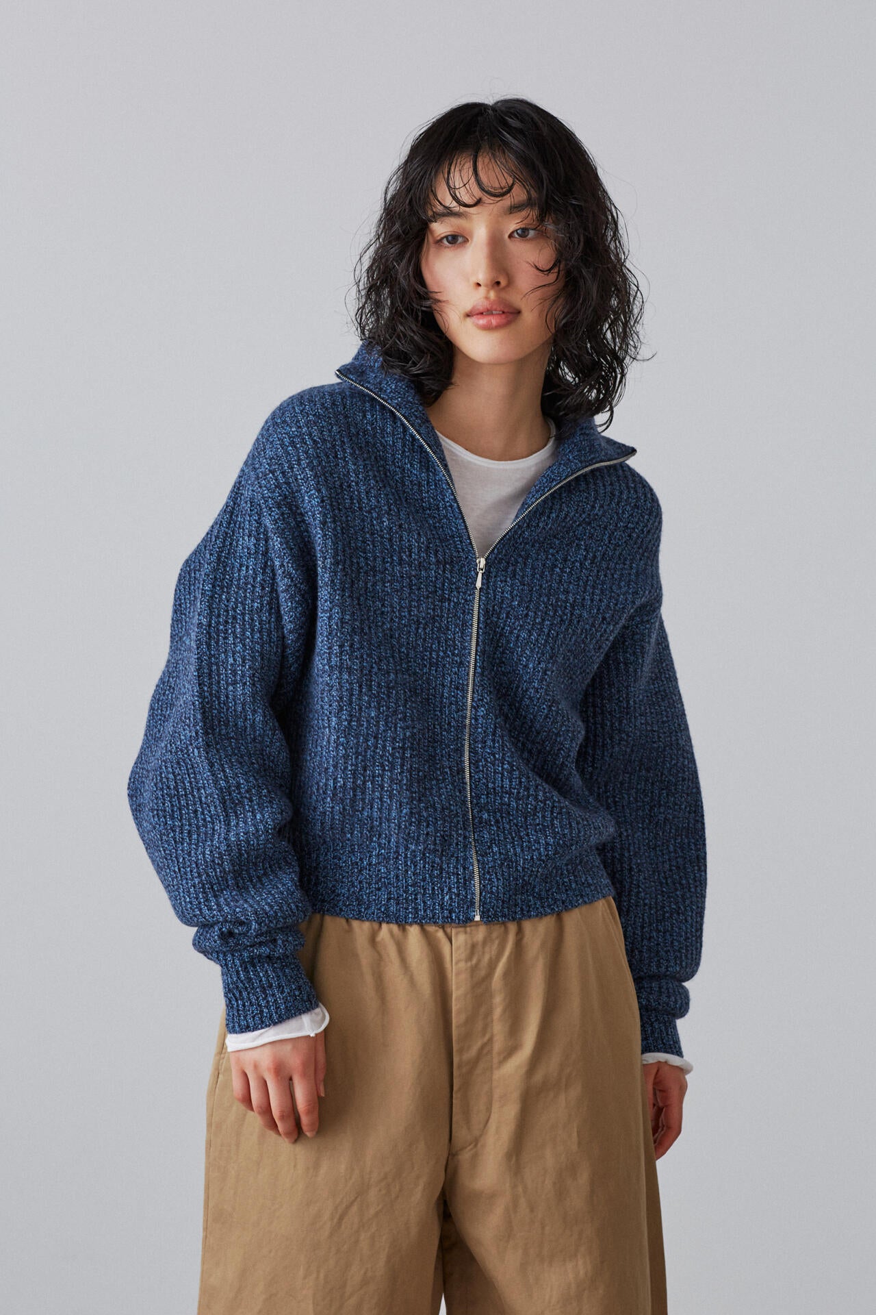 YLÈVE / WOOL CASHMERE DRIVERS KN | YLÈVE（イレーヴ） ｜【公式