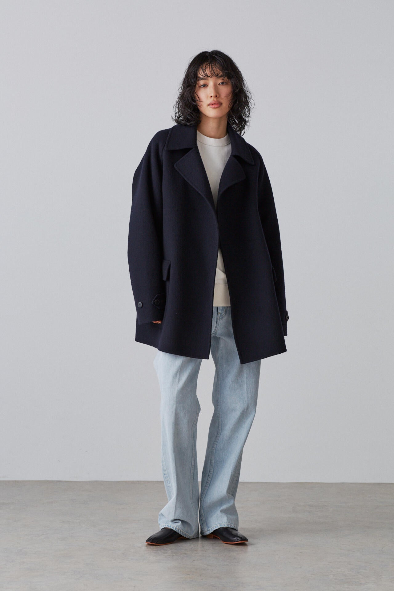 yleve イレーヴ Wool Hound's Tooth Jacket yleve イレーヴ Wool Hound's Tooth Jacket yleve イレーヴ Wool