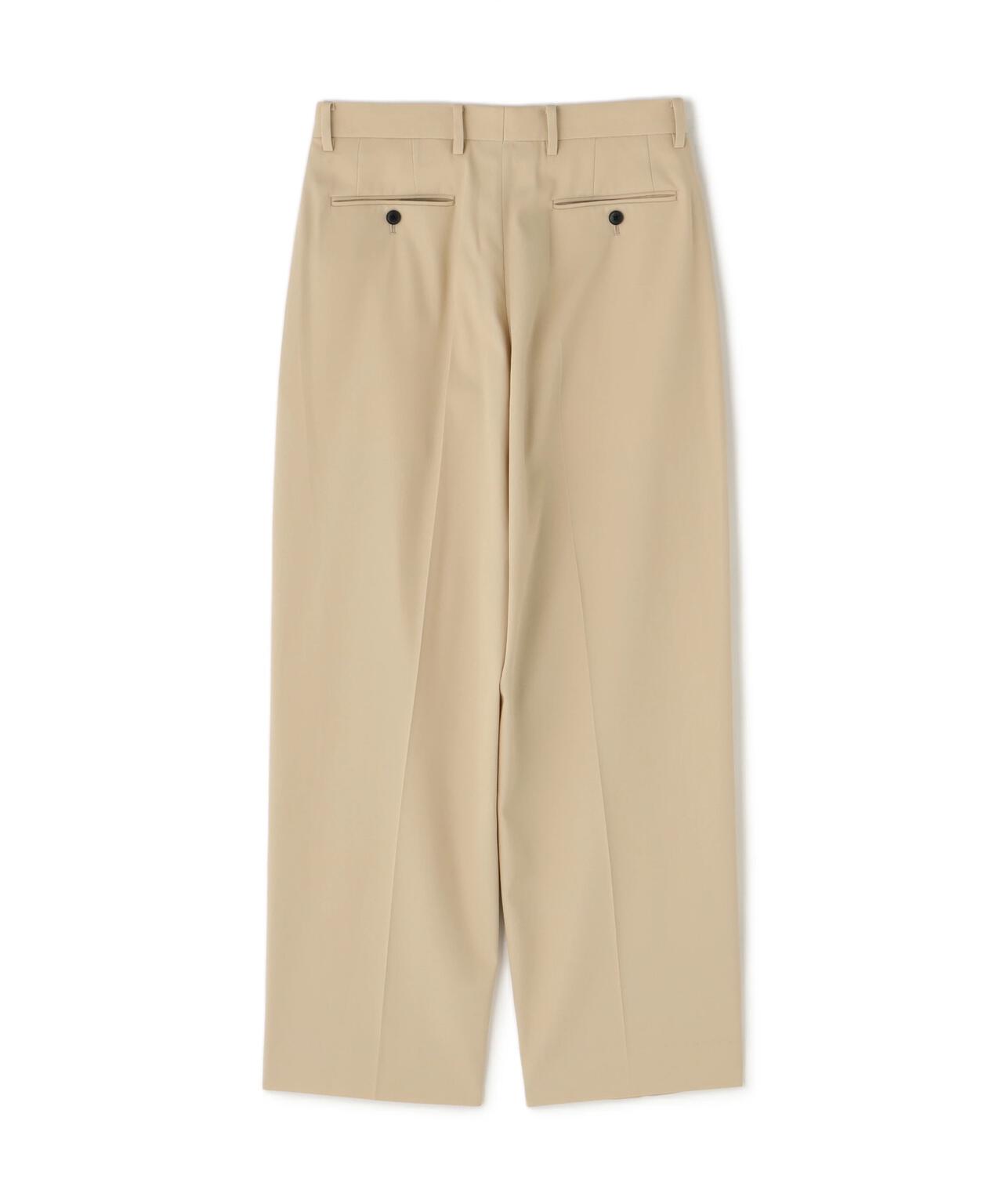 YLÈVE / HIGH TWISTED COTTON GABA TROUSERS