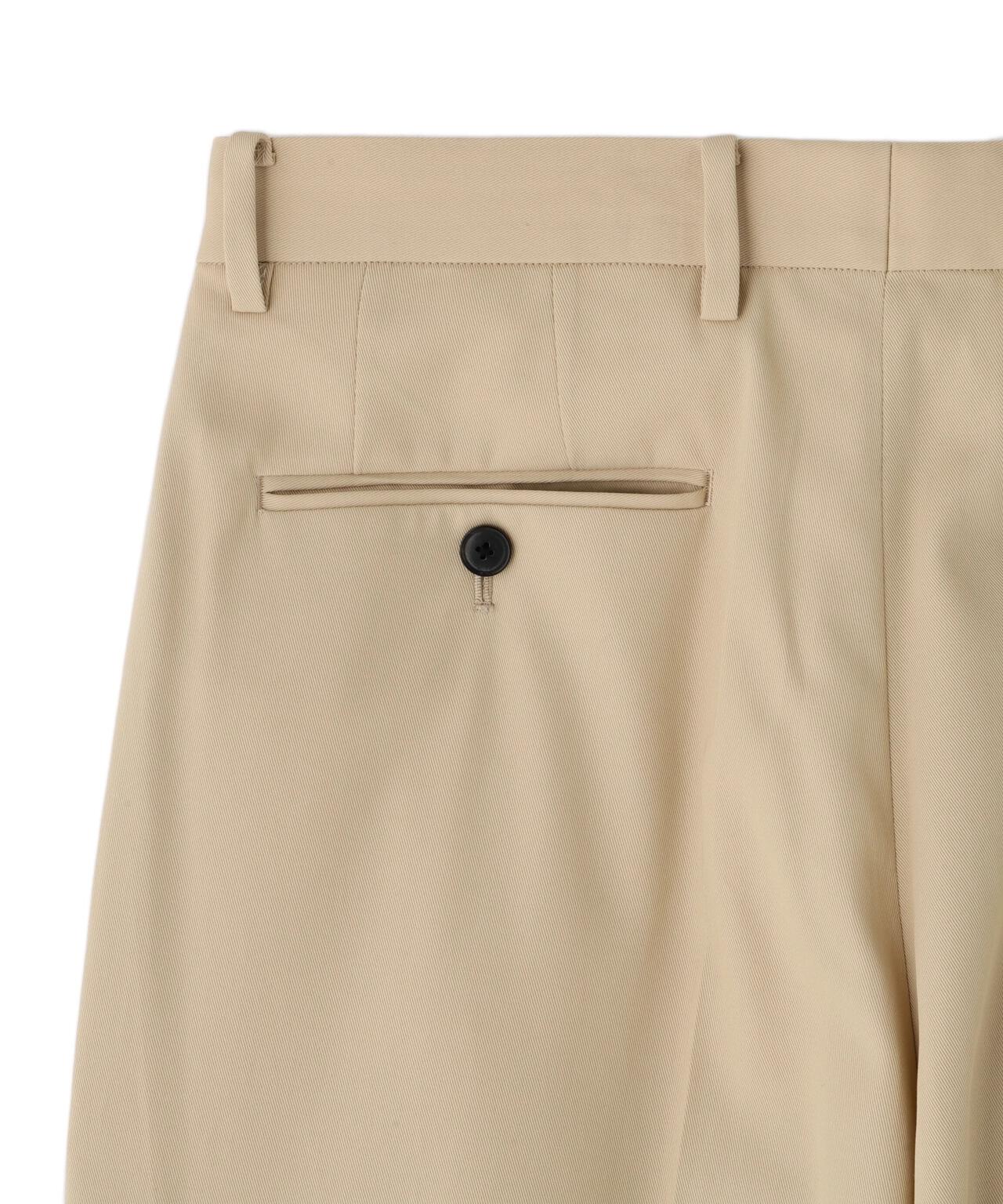 YLÈVE / HIGH TWISTED COTTON GABA TROUSERS