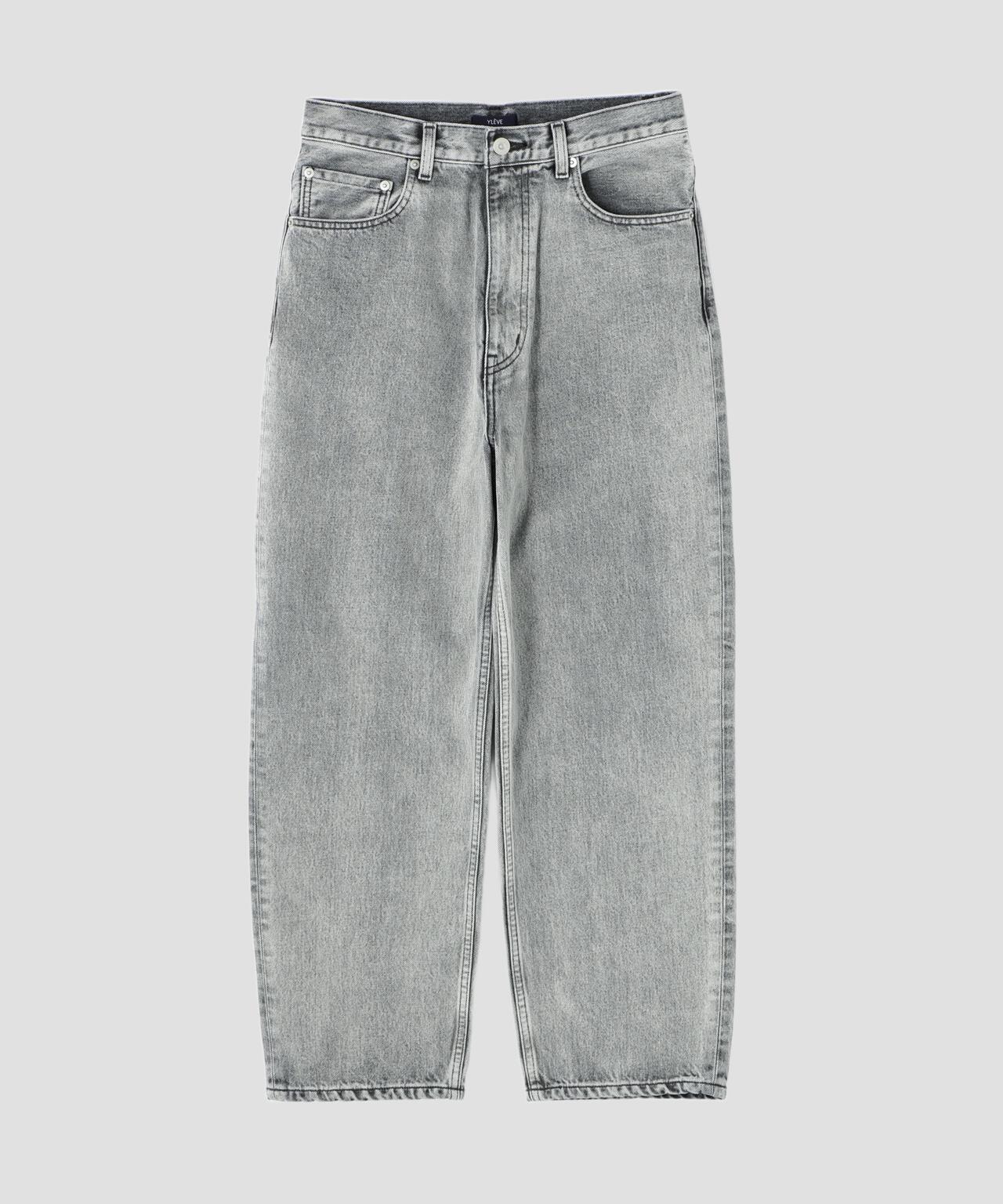YLÈVE / 13.5oz DENIM BAGGY FADE