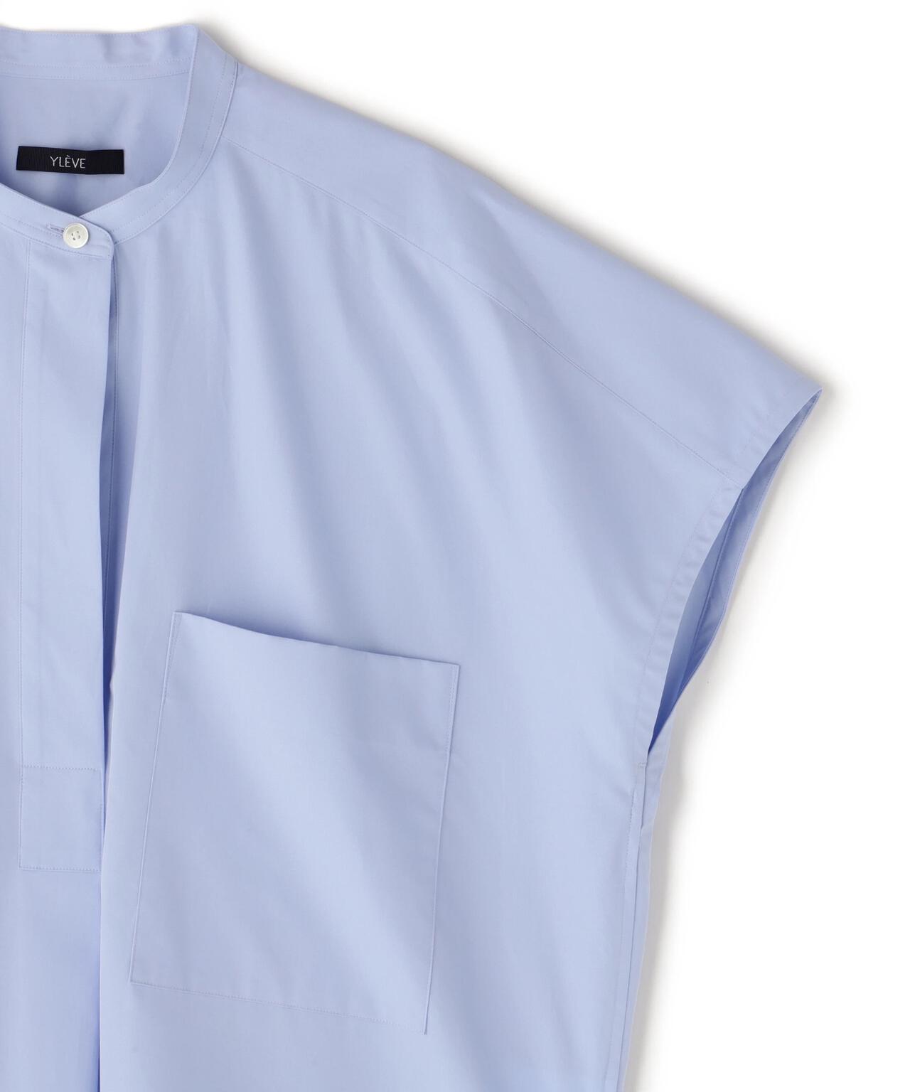 YLEVE / THOMAS MASON NO SLEEVE SHIRT | YLÈVE（イレーヴ） ｜【公式