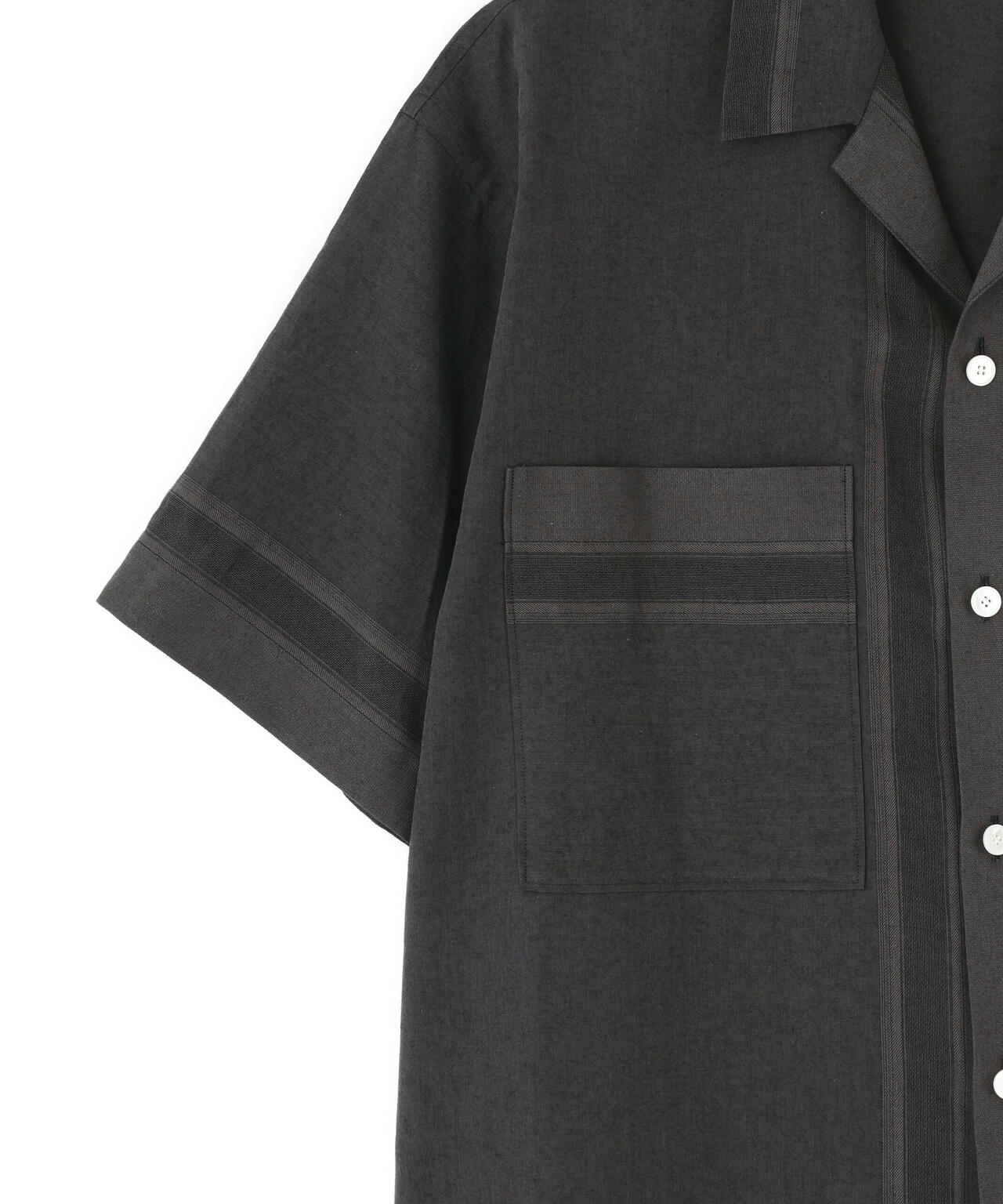 YLÈVE / DOBBY STRIPE CHAMBRAY SHIRT | YLÈVE（イレーヴ） ｜【公式