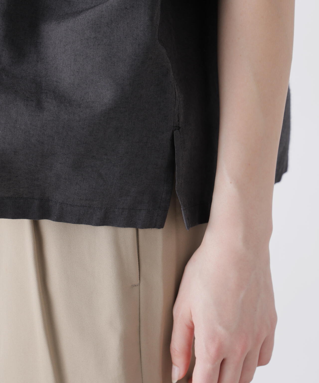 YLEVE / DOBBY STRIPE CHAMBRAY SHIRT | YLÈVE（イレーヴ） ｜【公式