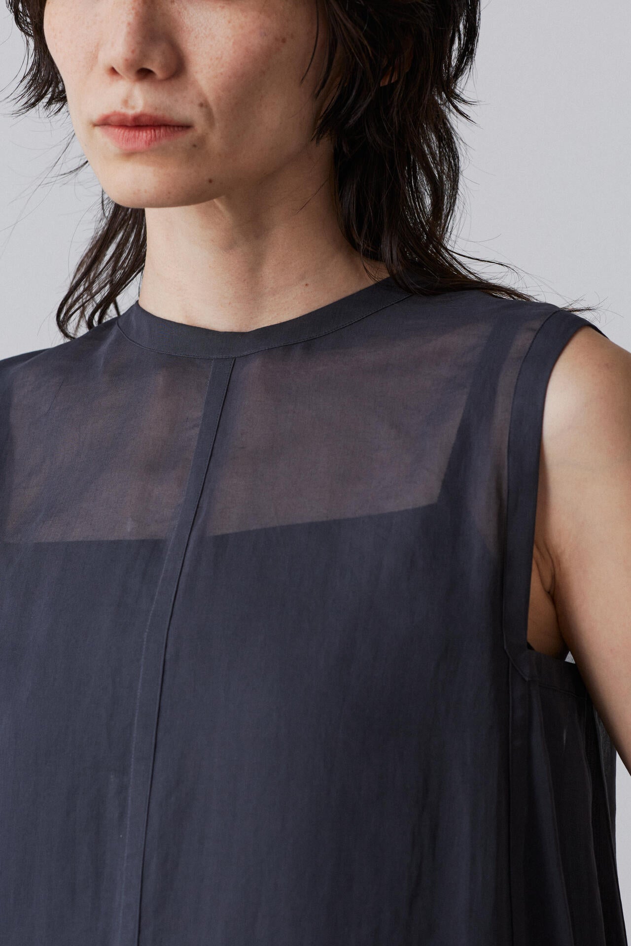 別注] YLEVE / GAS SINGEING COTTON BOIL ORGANDY ONE PIECE | YLÈVE