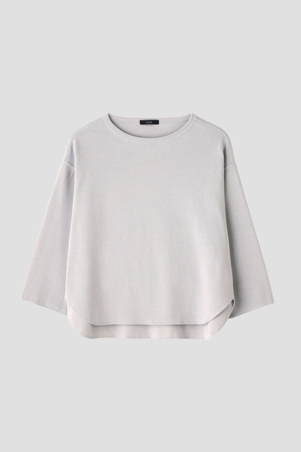YLEVE / COTTON RIB PULL OVER