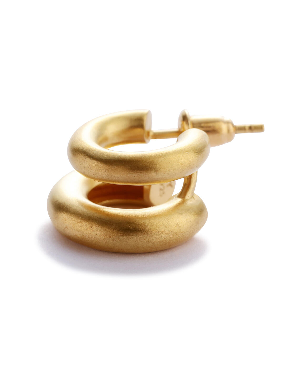 YLEVE / W CIRCLE EARRING LEFT