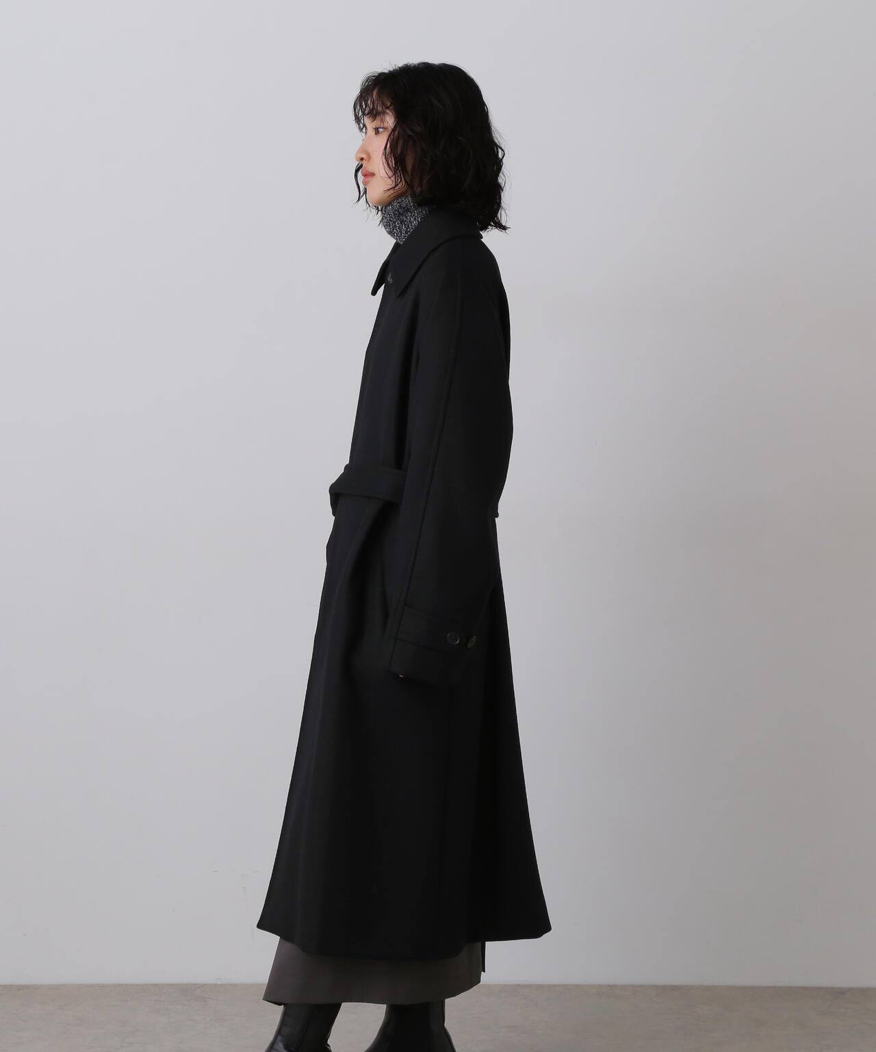 YLÈVE / SUPER100'S WOOL MELTON COAT | YLÈVE（イレーヴ） ｜【公式