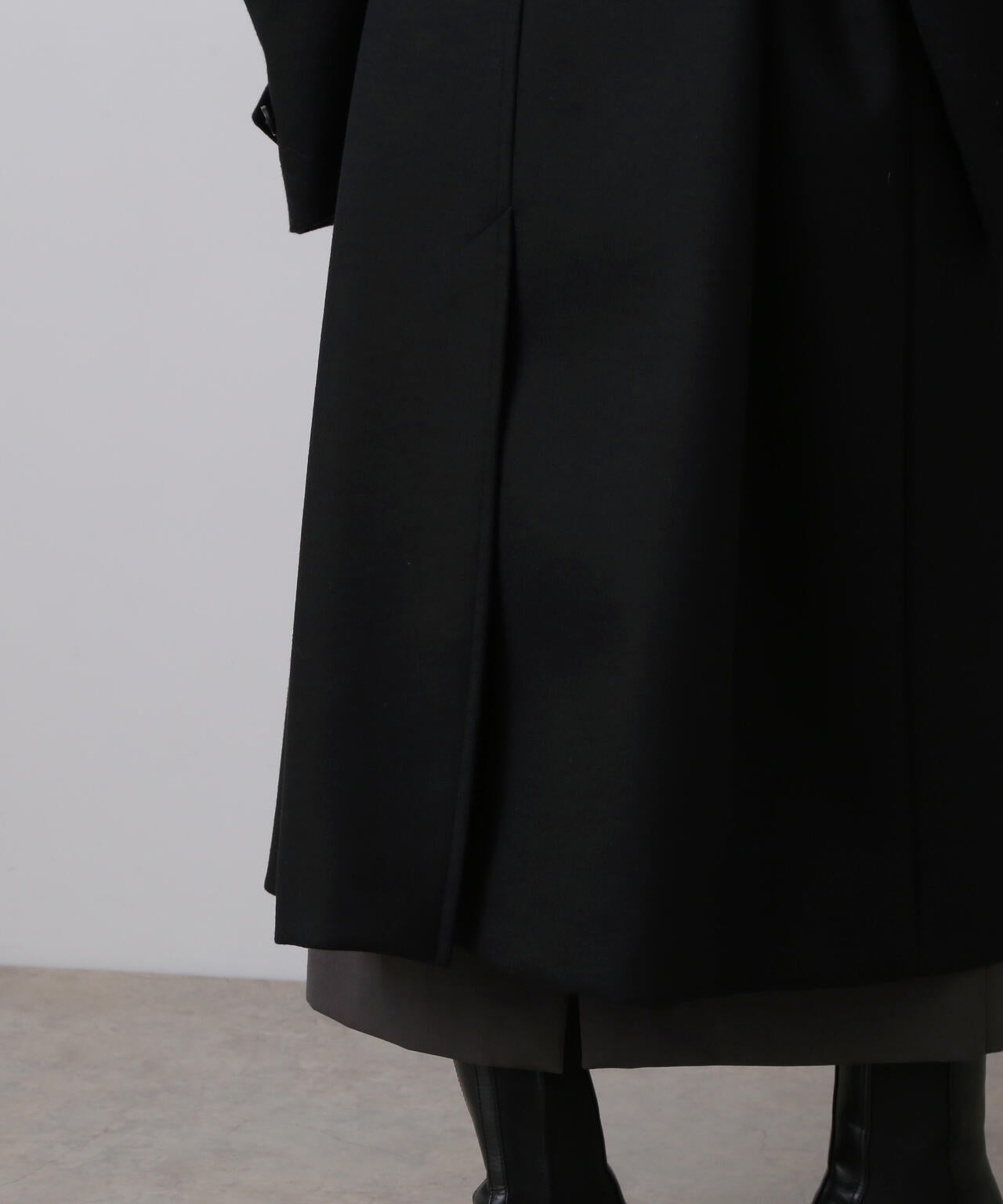 YLÈVE / SUPER100'S WOOL MELTON COAT