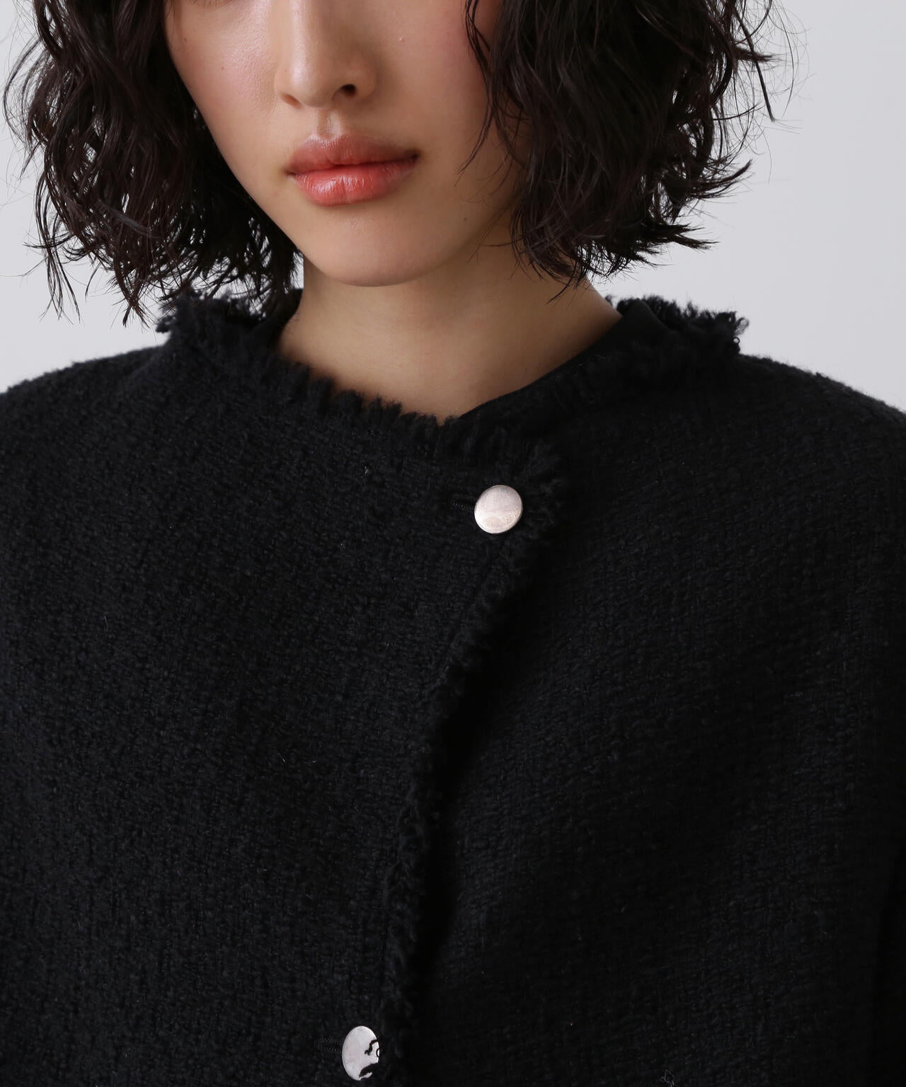 KT★ YLEVE TYLOLEAN TWEED JACKET ジャケット YLÈVE / TWEED COLLARLESS JACKET | YLÈVE（イレーヴ） ｜【公式