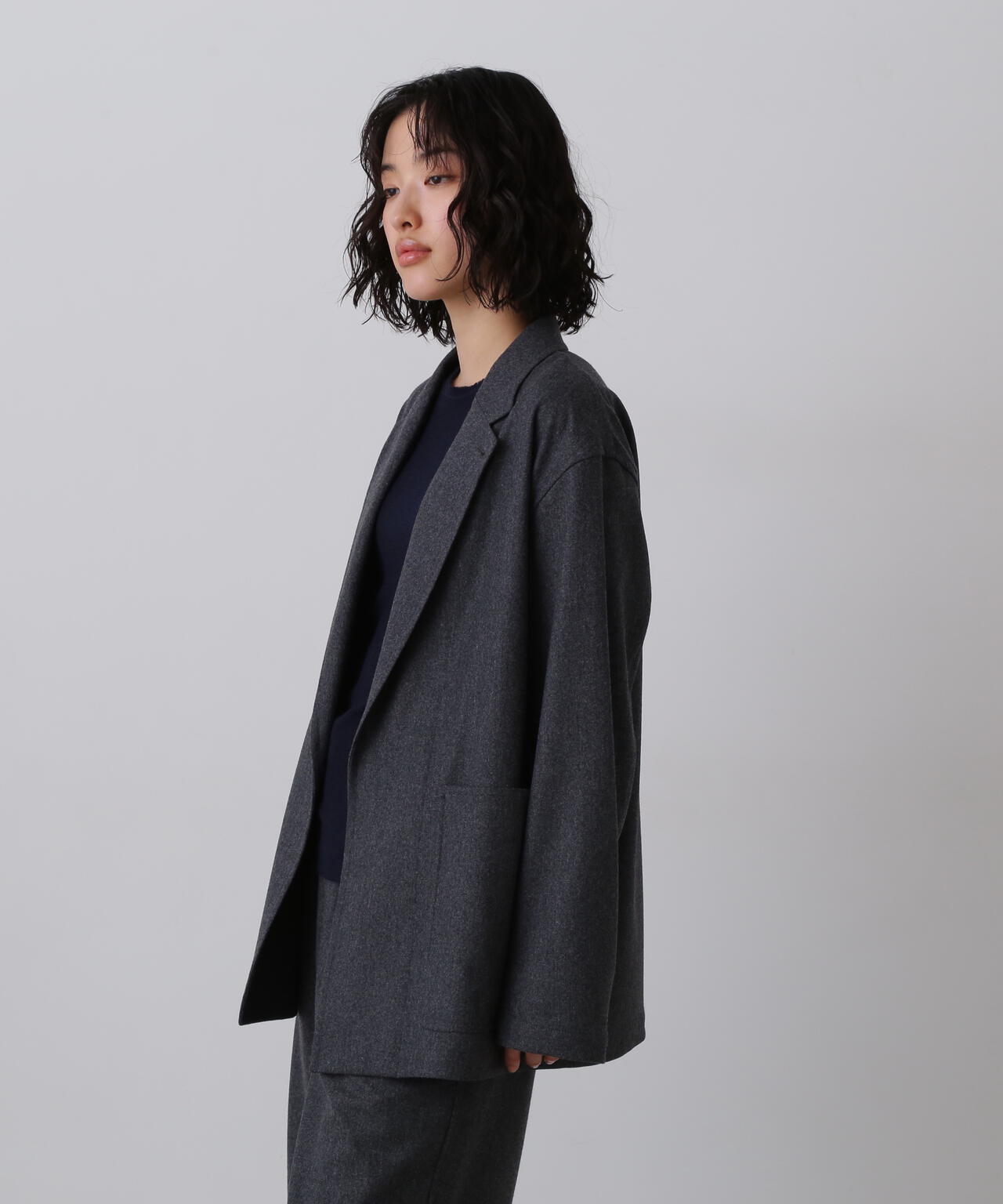 YLEVE / SUPER120's WOOL FLANNEL JACKET | YLÈVE（イレーヴ