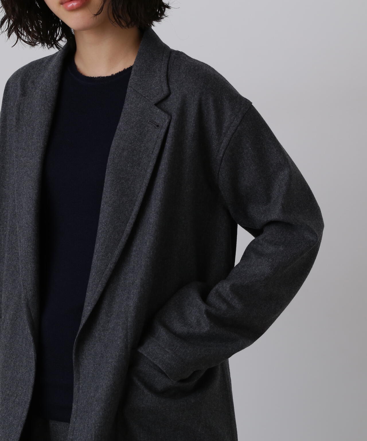 YLEVE / SUPER120's WOOL FLANNEL JACKET | YLÈVE（イレーヴ