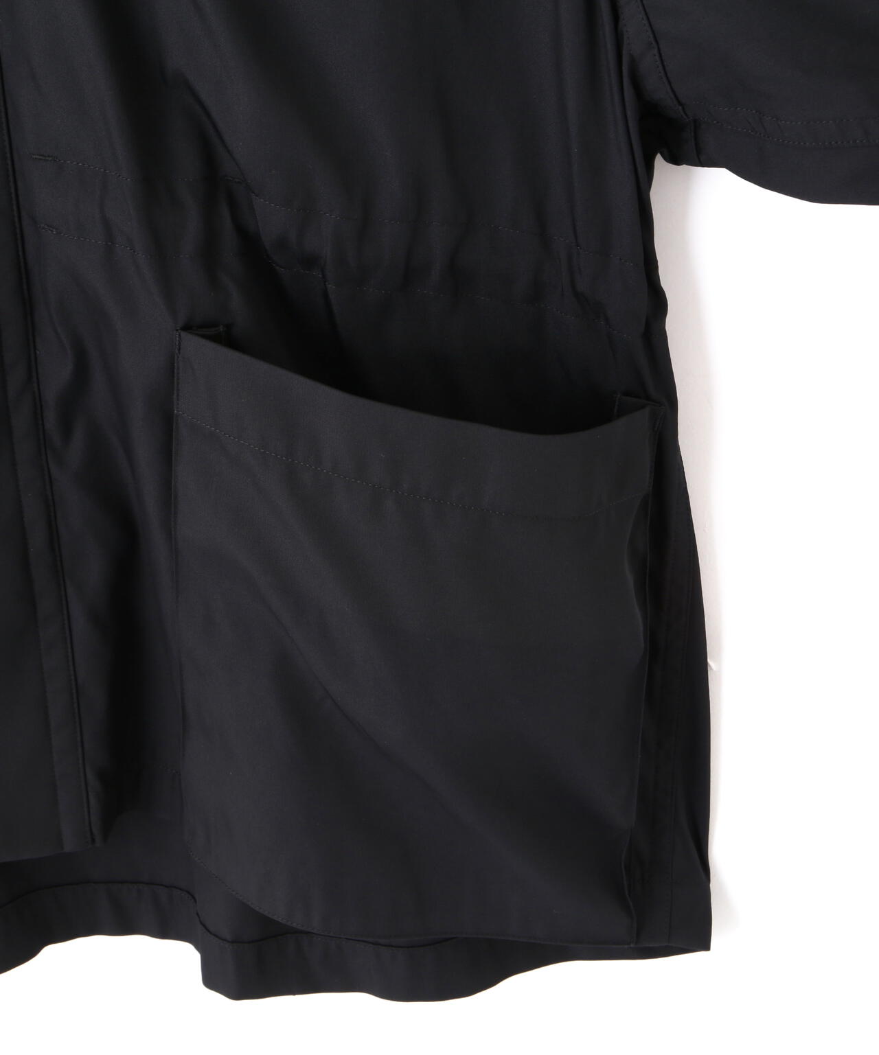 YLÈVE / HIGH COUNT DOUBLE TWILL POLYESTER BLOUSON