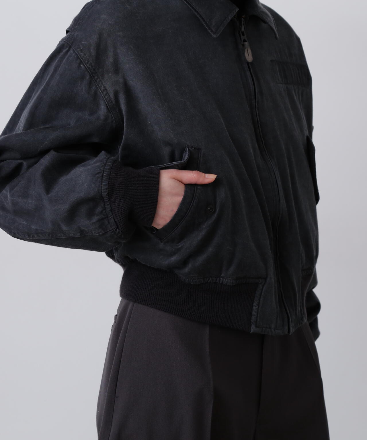 YLÈVE / RAYON COTTON PIGMENT DYE BLOUSON