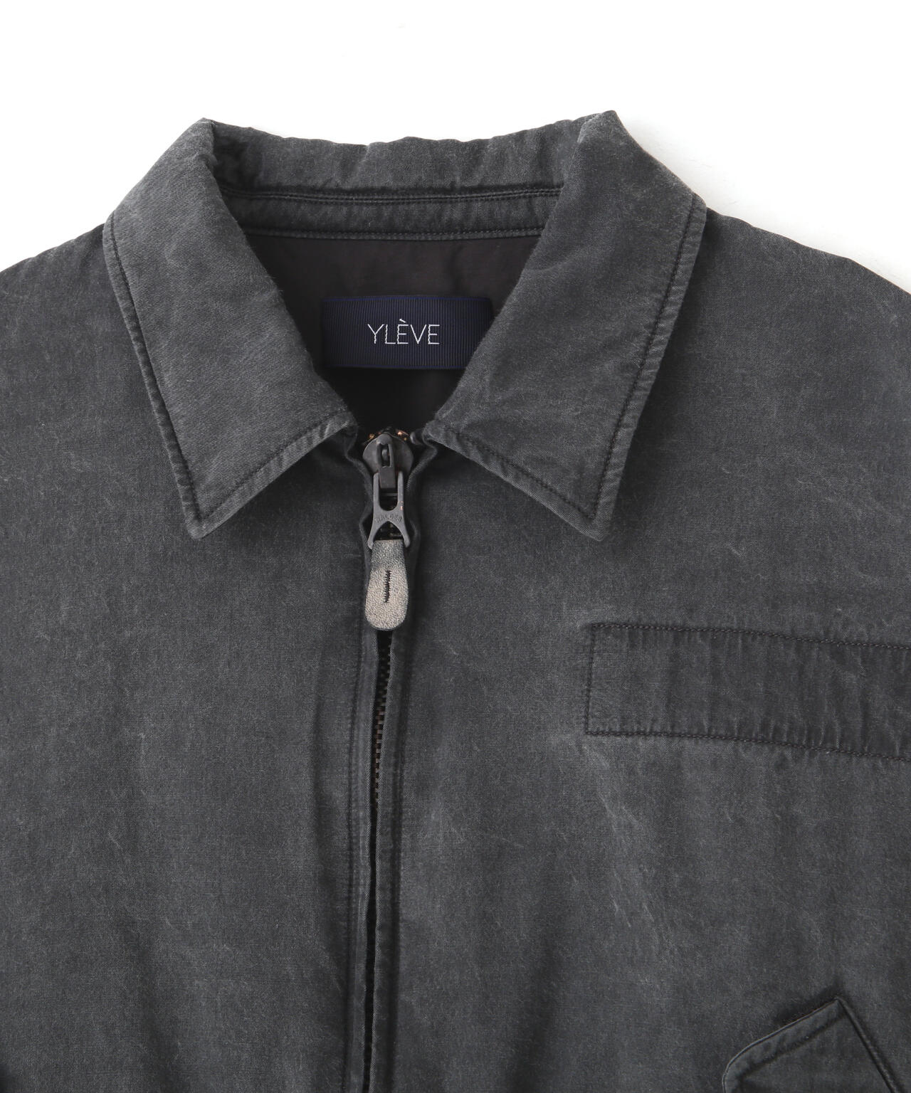 YLÈVE / RAYON COTTON PIGMENT DYE BLOUSON | YLÈVE（イレーヴ