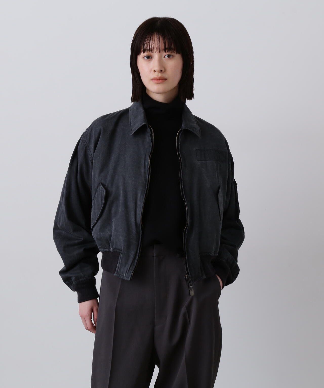 ジャケット・アウター YLEVE RAYON COTTON PIGMENT DYE BLOUSON YLÈVE / RAYON COTTON PIGMENT DYE BLOUSON | YLÈVE（イレーヴ