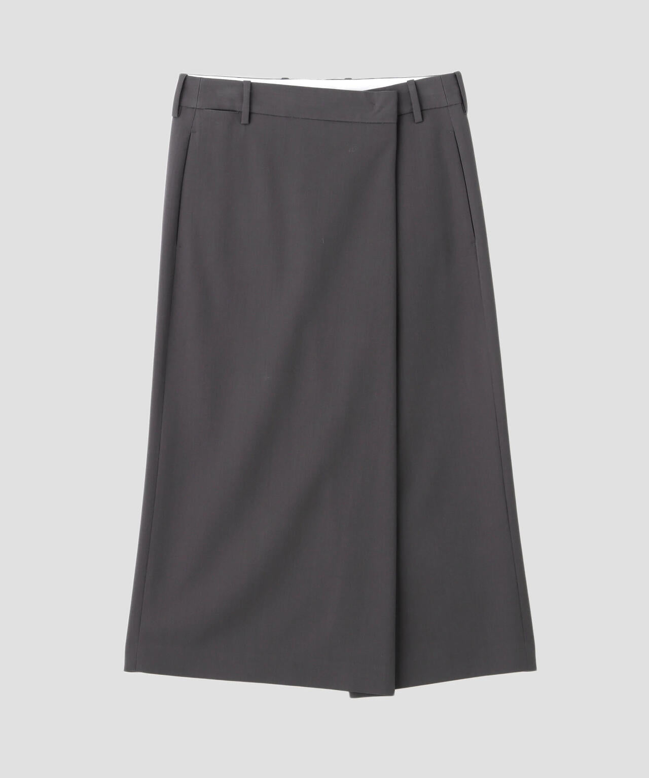 YLEVE / MERINO WOOL TWILL WRAP SKIRT | YLÈVE（イレーヴ） ｜【公式