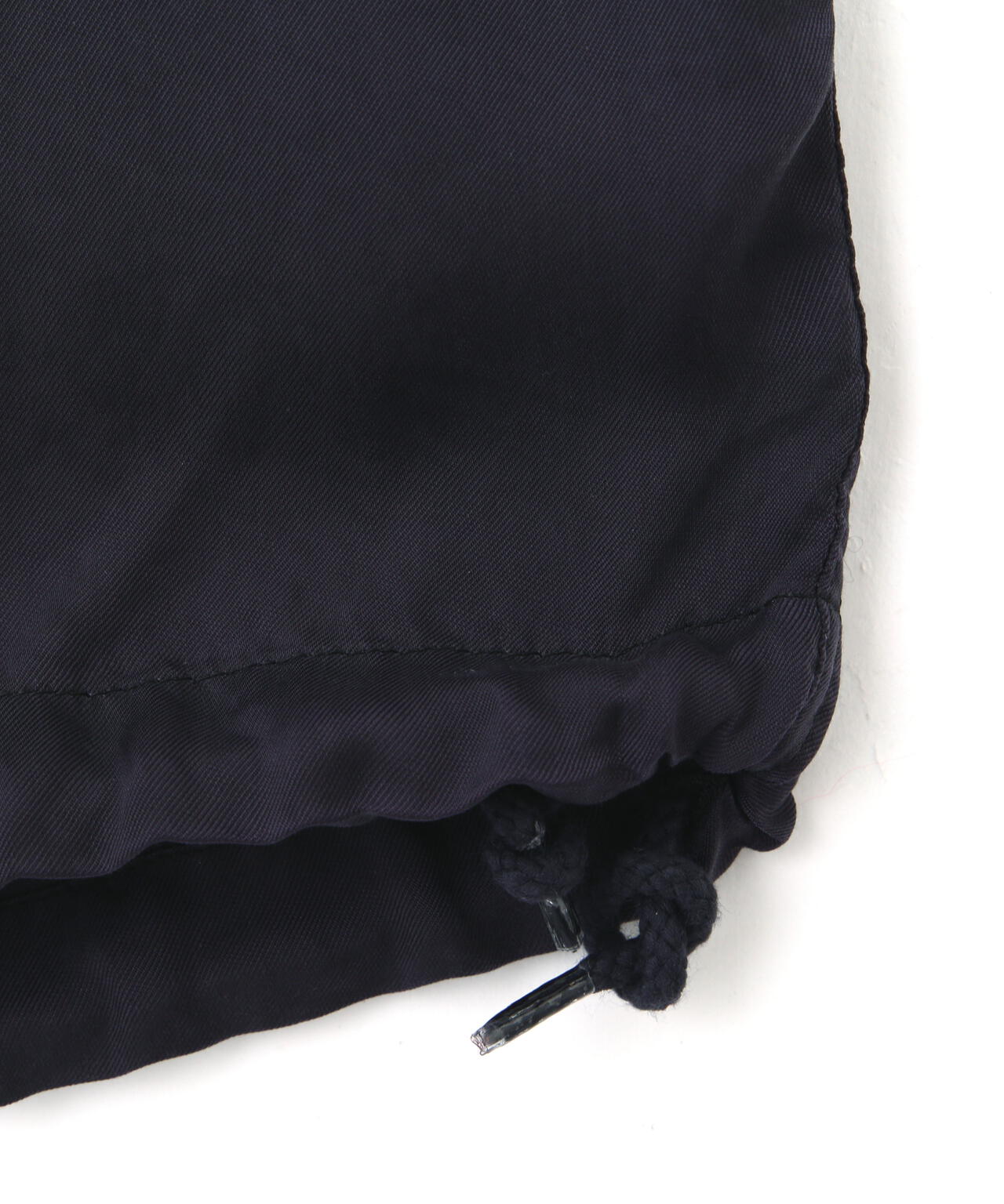 YLÈVE / CUPRA CARGO TROUSERSネイビー1 YLÈVE / CUPRA TWILL GARMANT DYE EASY CARGO TROUSERS | YLÈVE