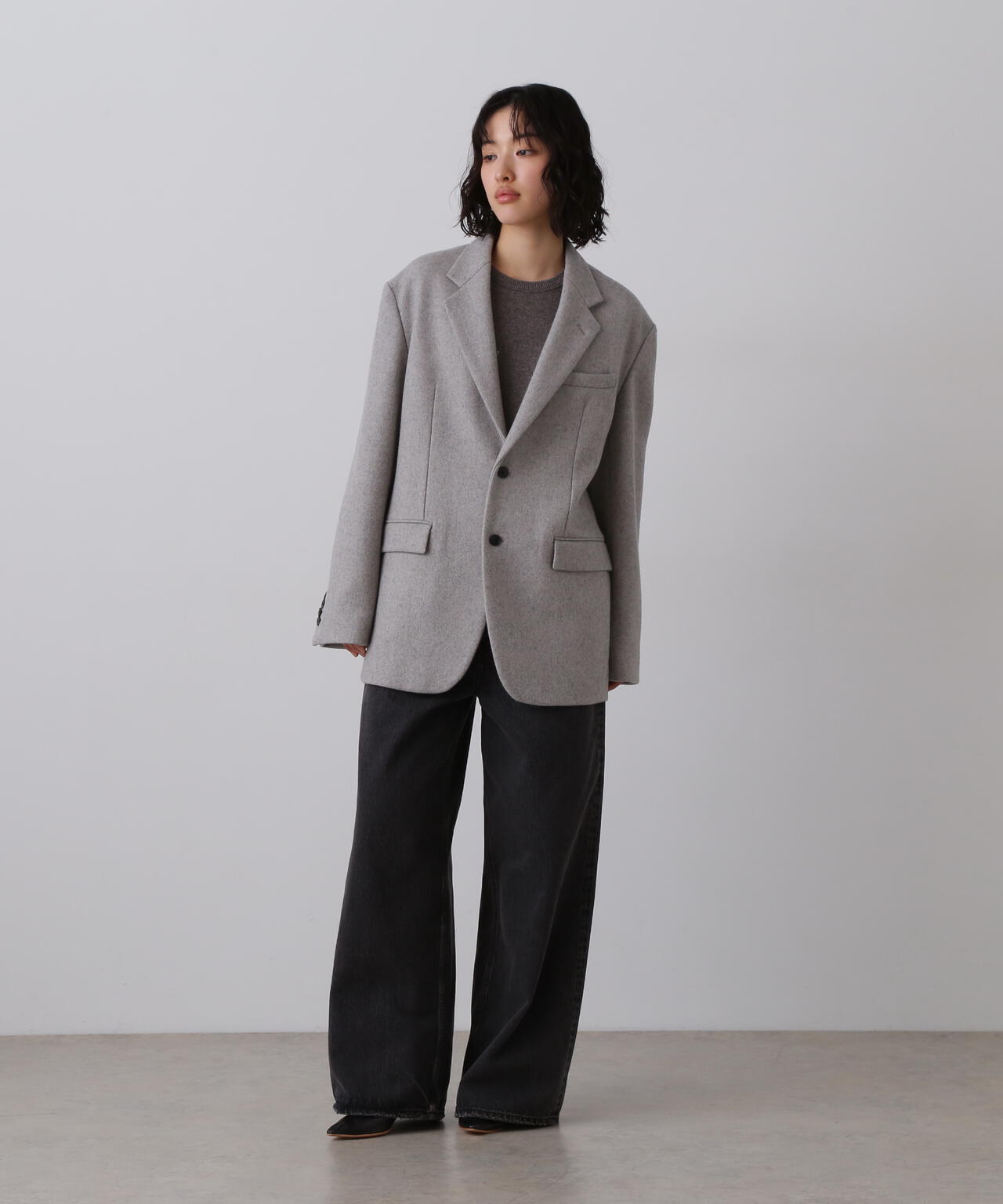 YLÈVE / 13.5oz DENIM HIGH WAIST WIDE | YLÈVE（イレーヴ） ｜【公式