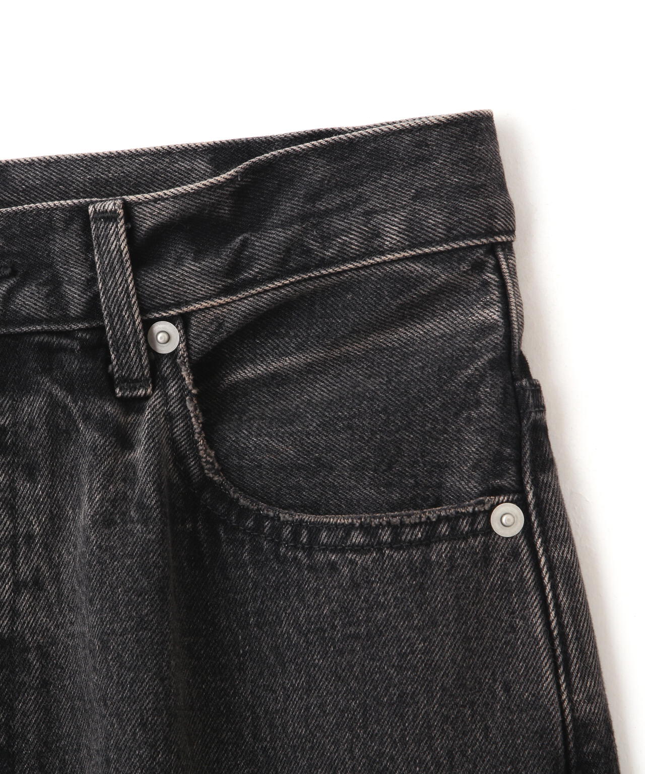 YLEVE / 13.5oz DENIM HIGH WAIST WIDE